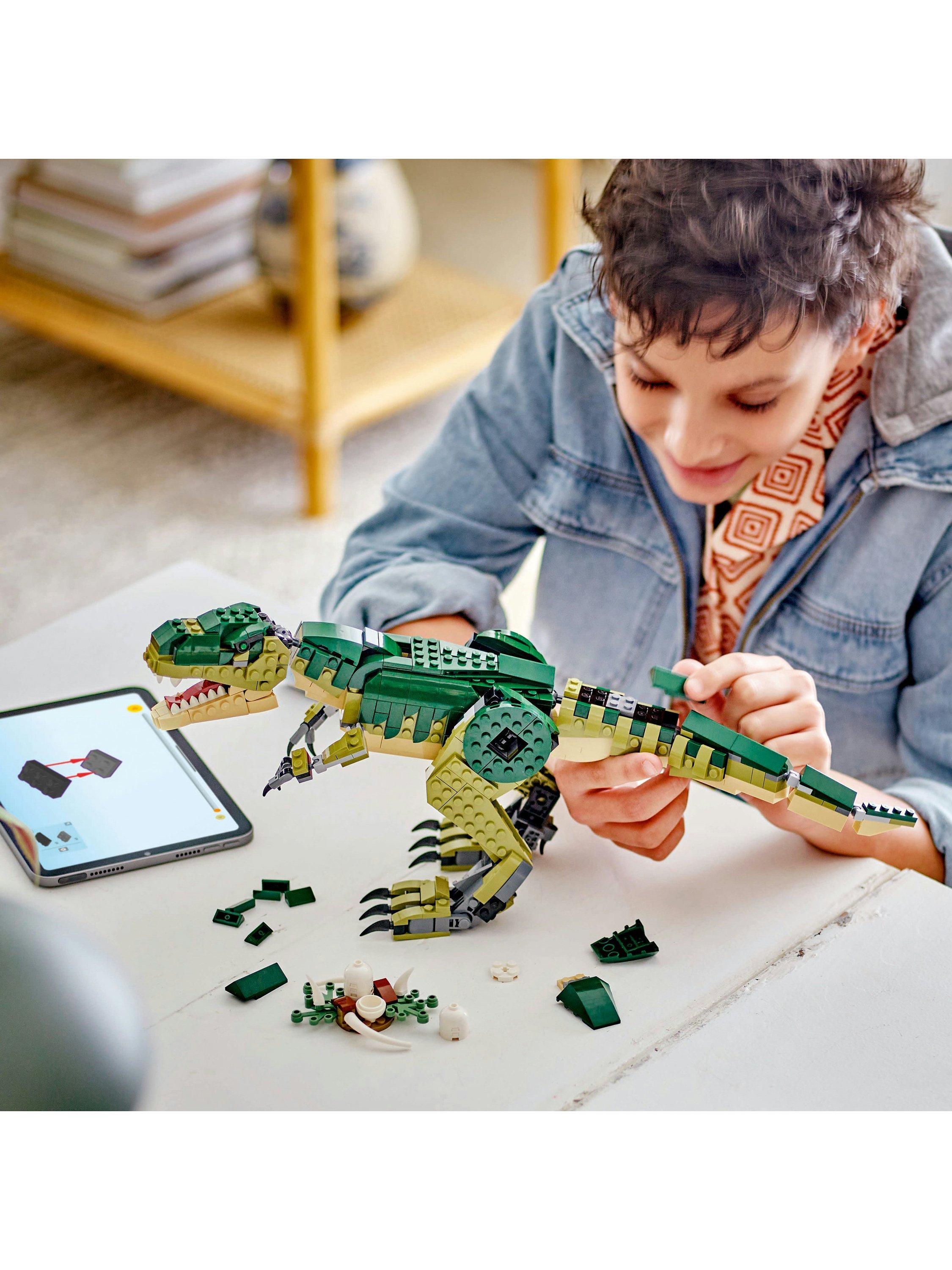 Creator 3in1 T. rex Figure, Toy Dinosaur Set 31151
