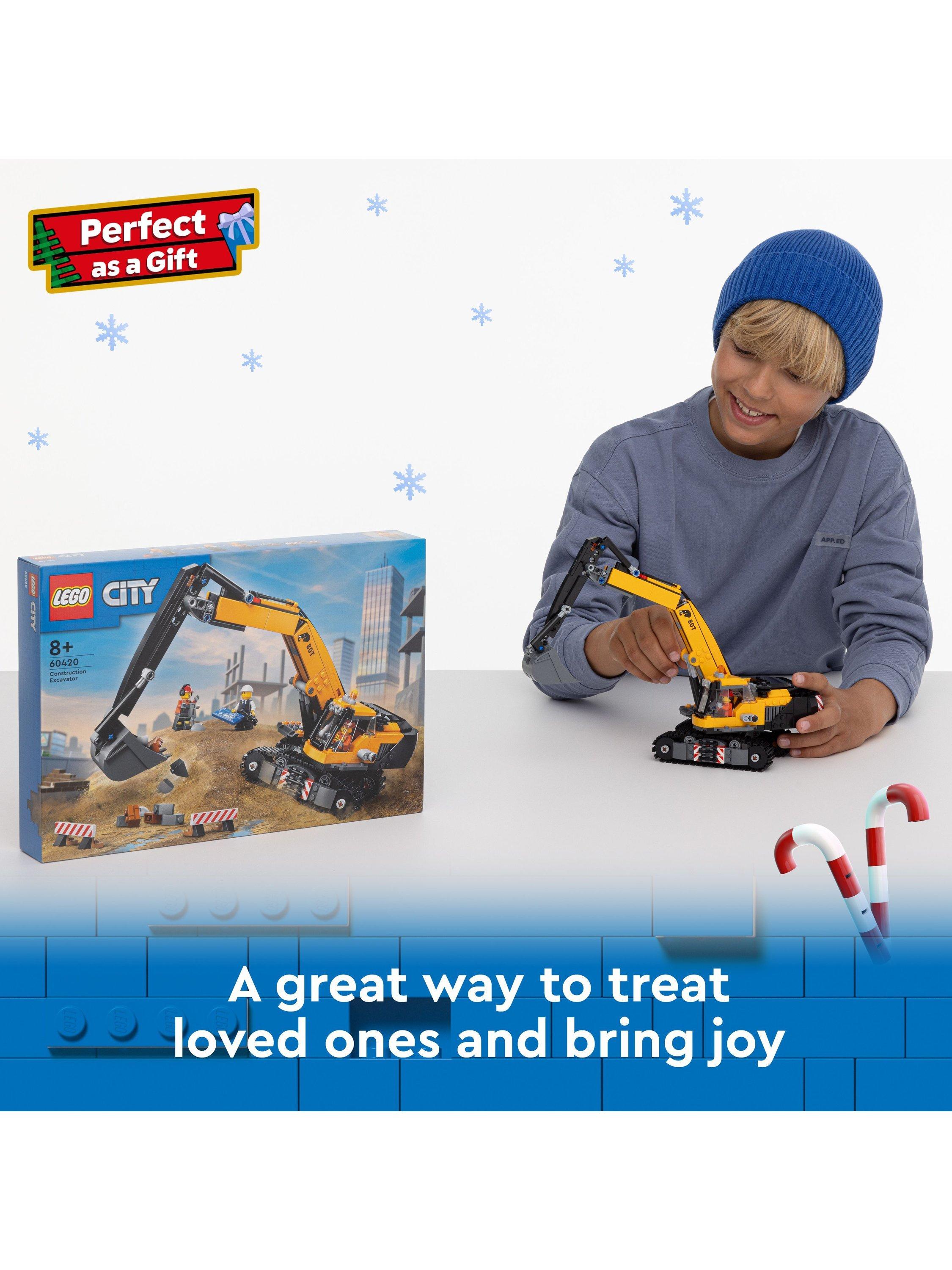 City 60420 Yellow Construction Excavator