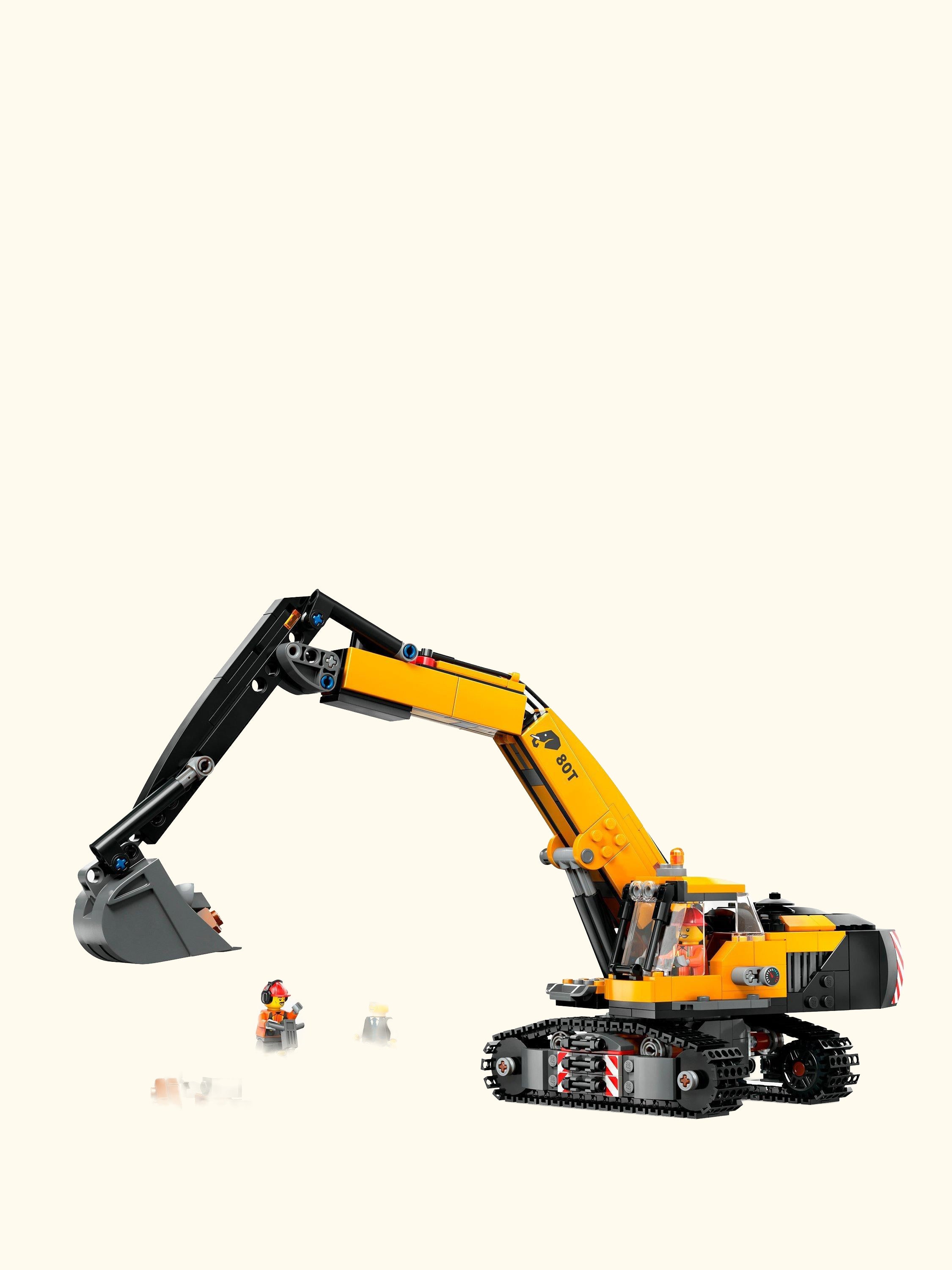 City 60420 Yellow Construction Excavator