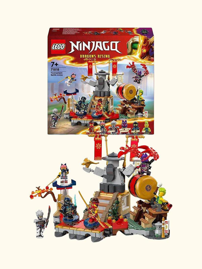 NINJAGO Tournament Battle Arena Ninja Toy Set 71818