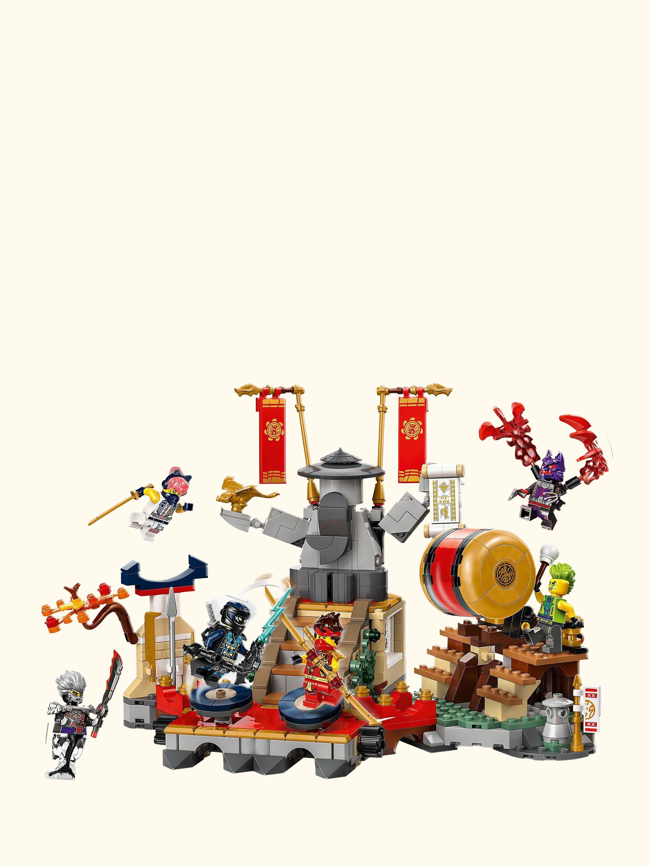 NINJAGO Tournament Battle Arena Ninja Toy Set 71818