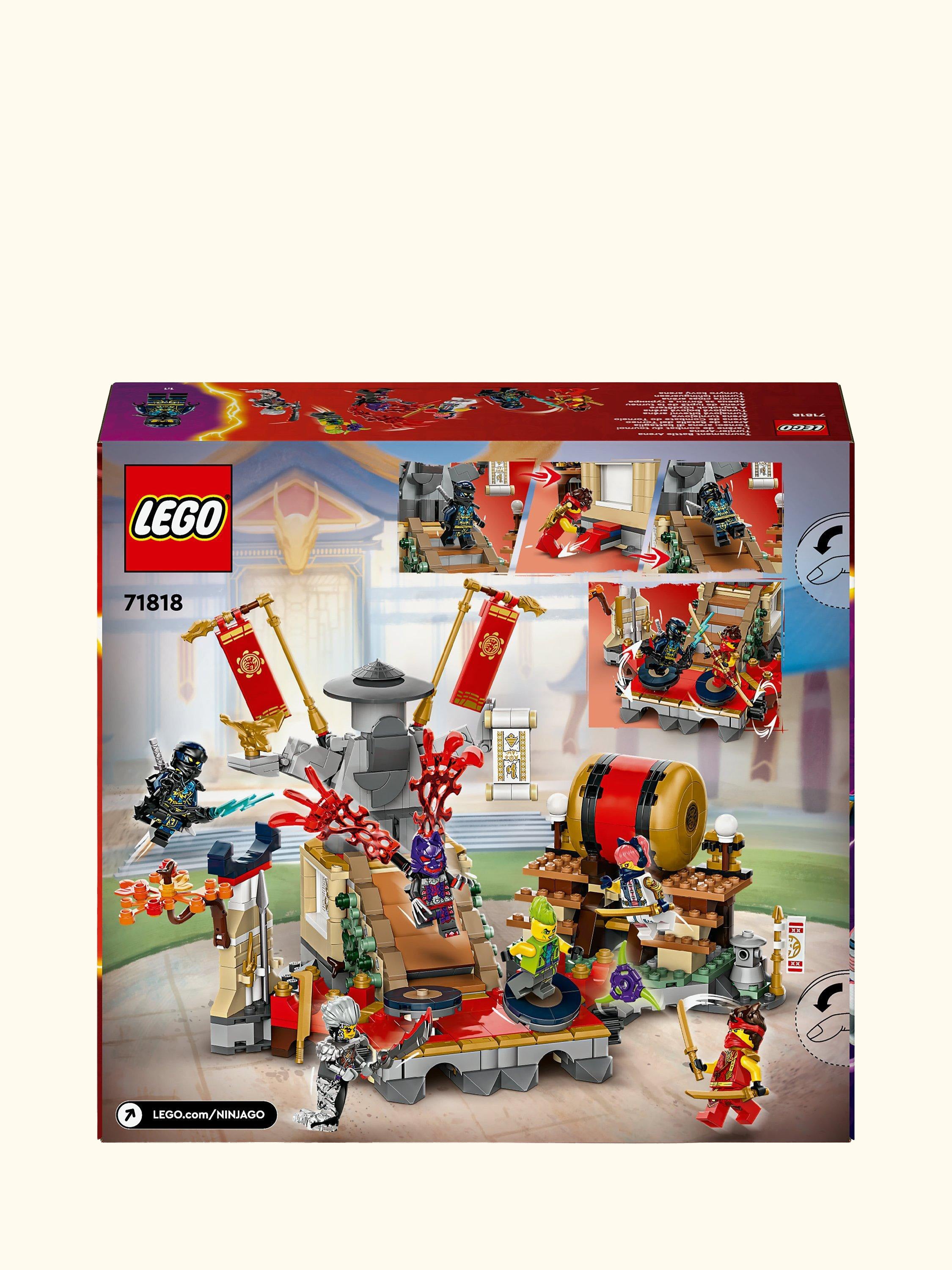 NINJAGO Tournament Battle Arena Ninja Toy Set 71818