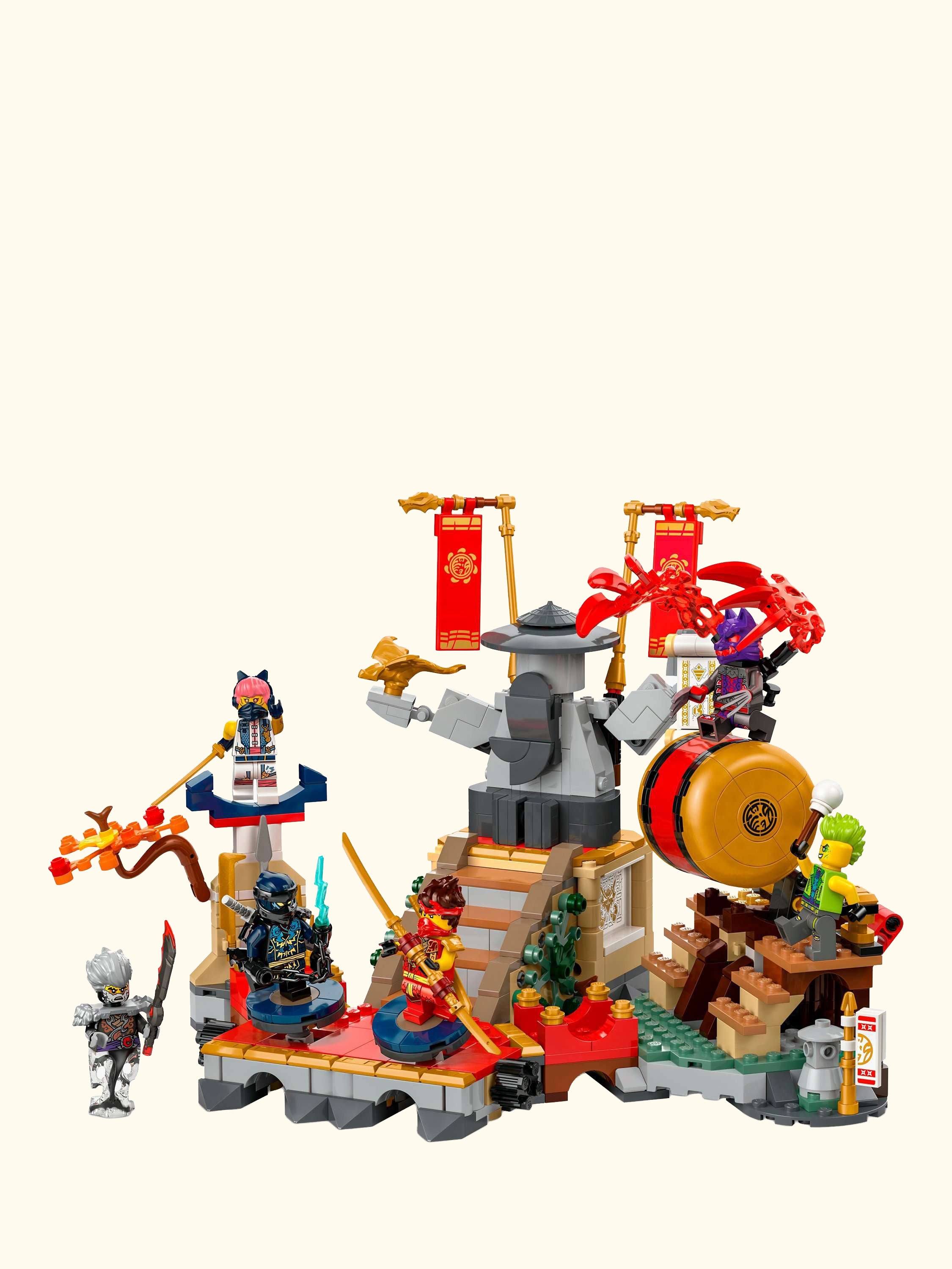 NINJAGO Tournament Battle Arena Ninja Toy Set 71818