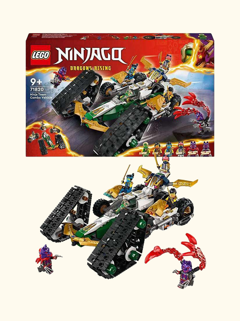 NINJAGO Ninja Team Combo Vehicle Ninja Toy Set 71820