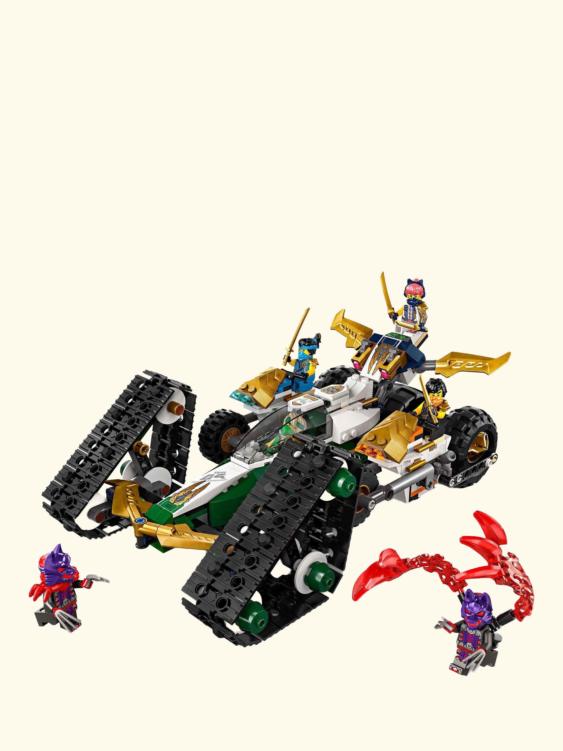 NINJAGO Ninja Team Combo Vehicle Ninja Toy Set 71820