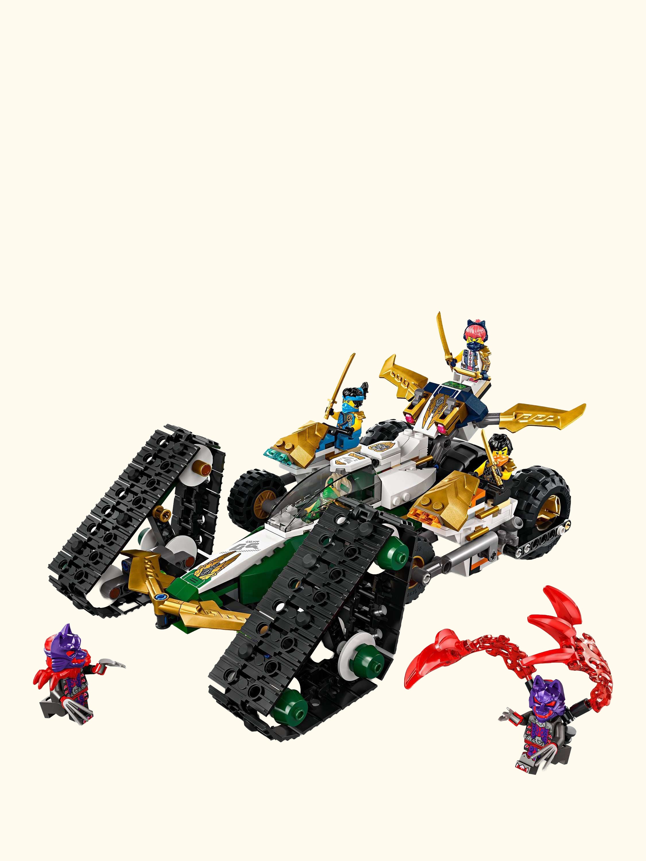 NINJAGO Ninja Team Combo Vehicle Ninja Toy Set 71820