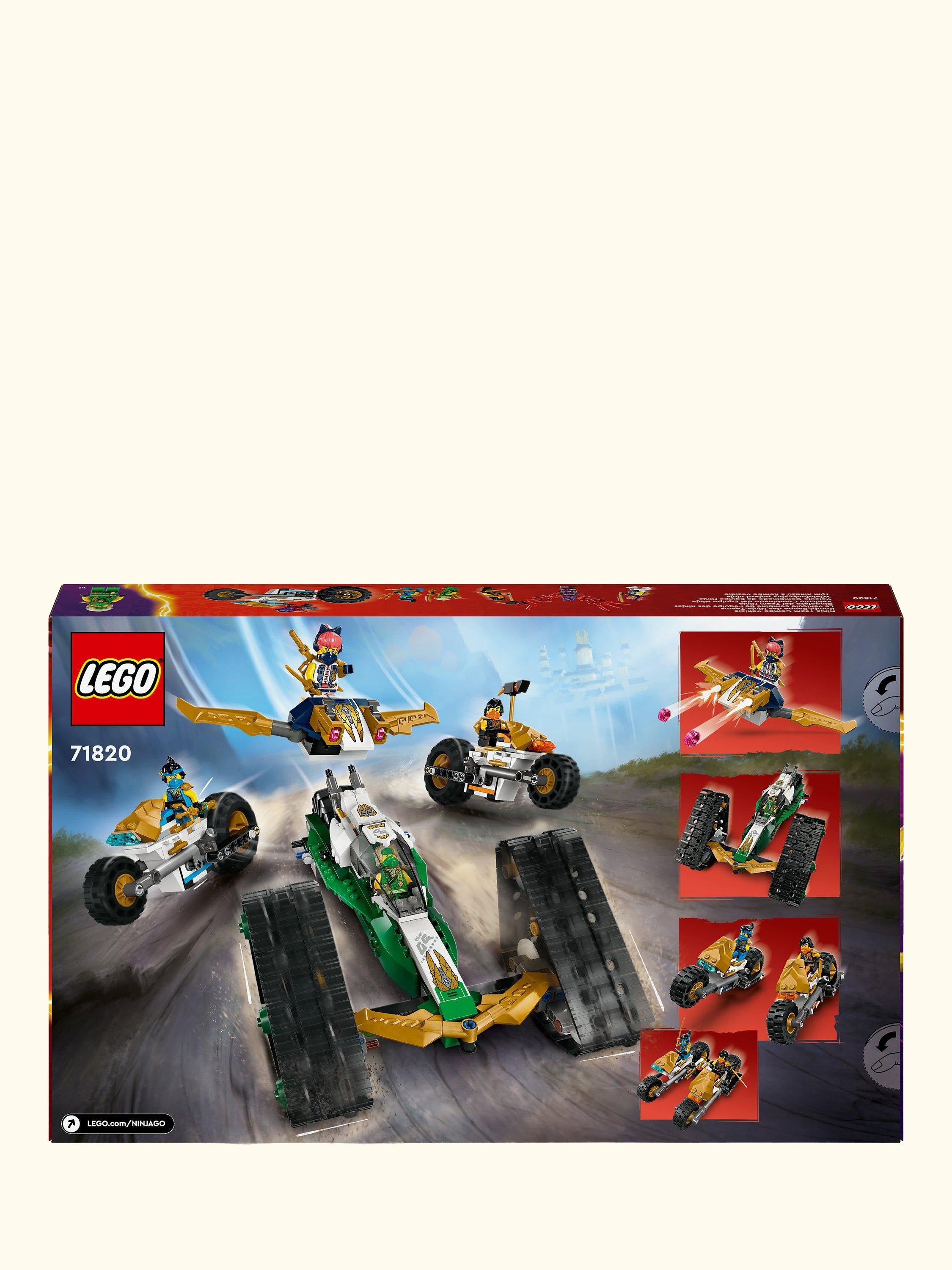 NINJAGO Ninja Team Combo Vehicle Ninja Toy Set 71820