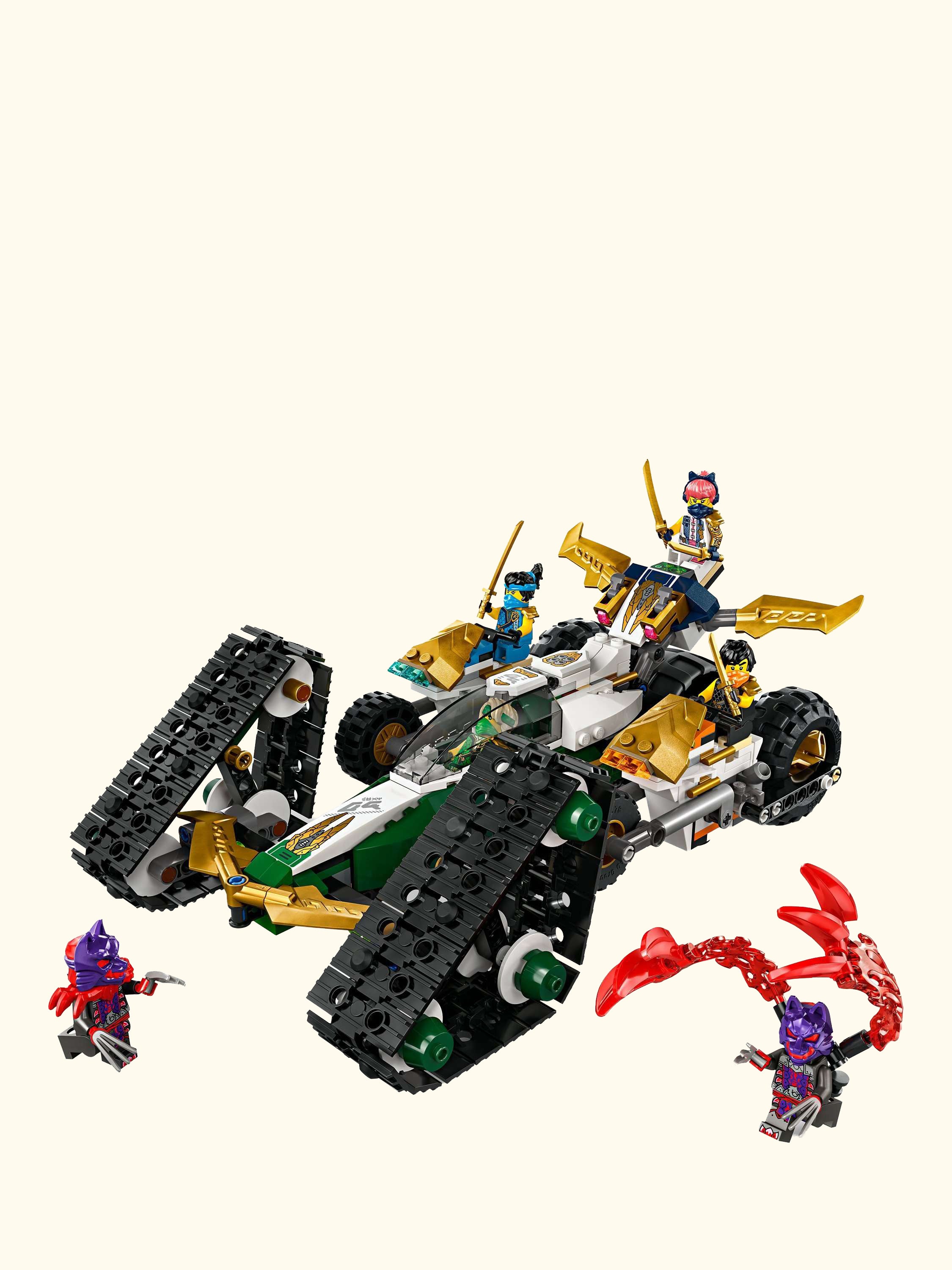 NINJAGO Ninja Team Combo Vehicle Ninja Toy Set 71820