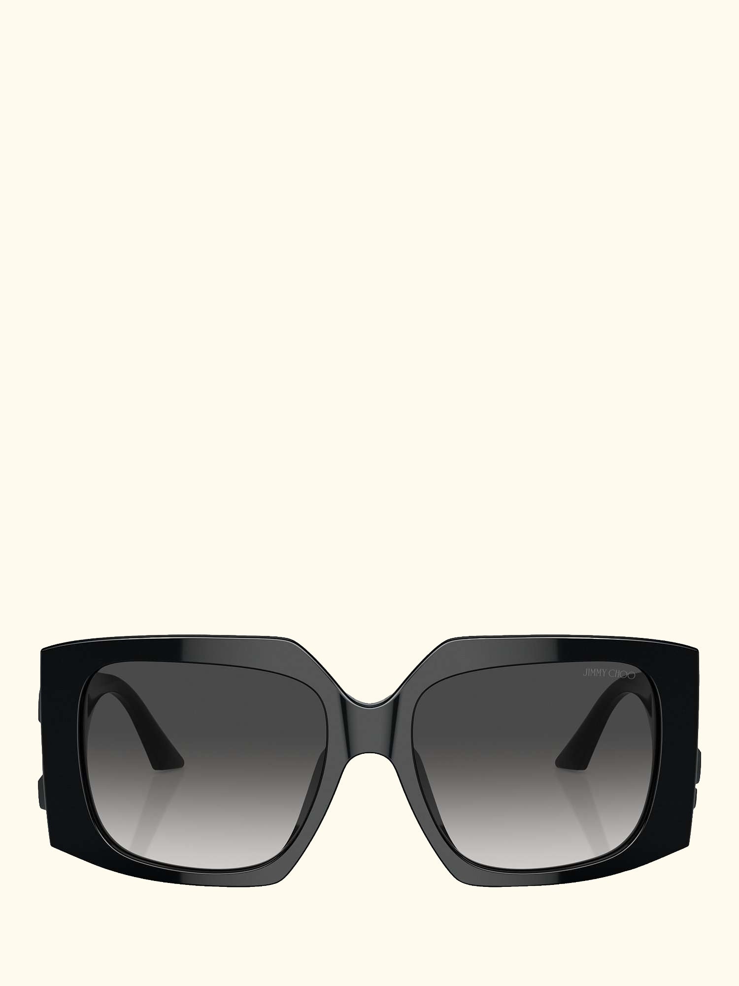 JC5006U Women's Square Sunglasses, Black