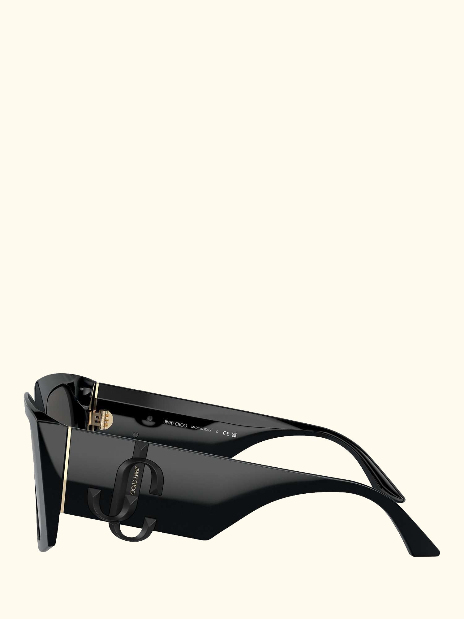 JC5006U Women's Square Sunglasses, Black
