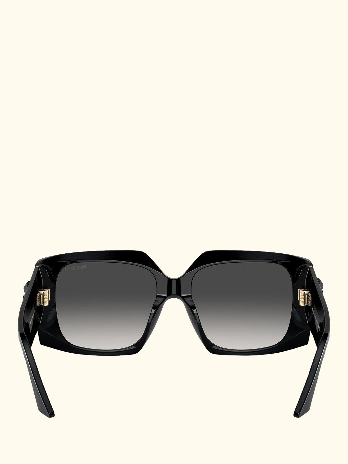 JC5006U Women's Square Sunglasses, Black