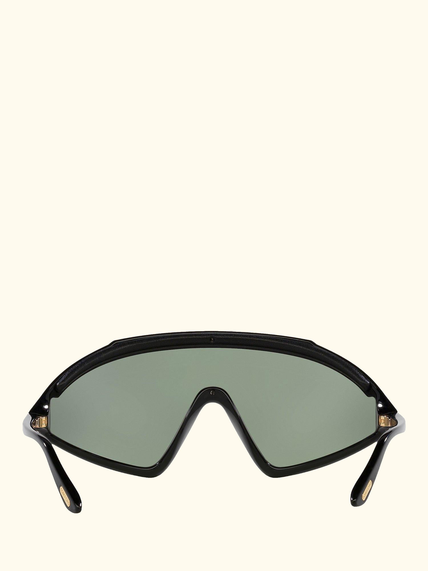 TR001754 Men's Lorna Wrap Sunglasses, Black/Grey