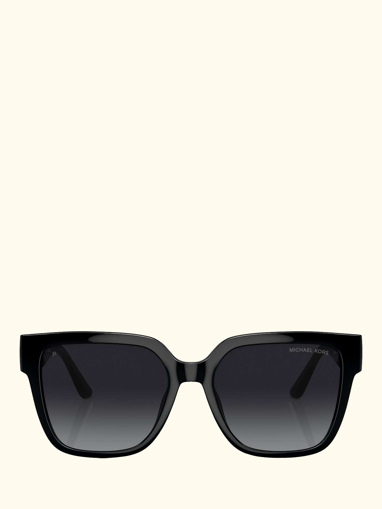 MK2170U Women's Karlie Pillow Sunglasses, Black/Grey Gradient