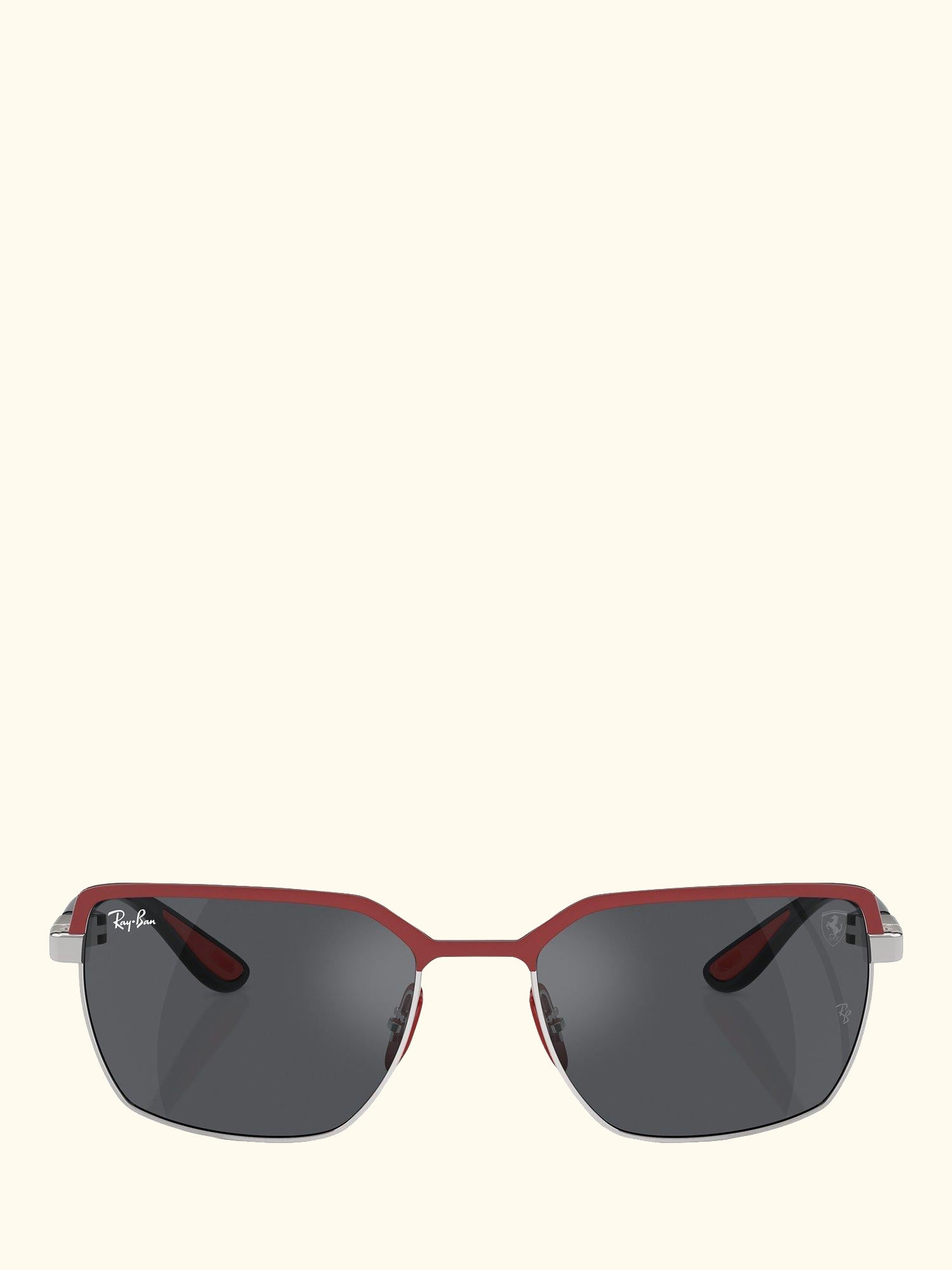 RB3743M Scuderia Ferrari Men's Rectangular Sunglasses