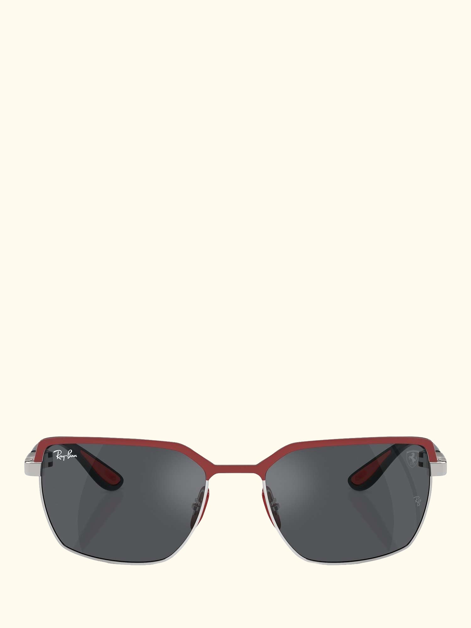 RB3743M Scuderia Ferrari Men's Rectangular Sunglasses