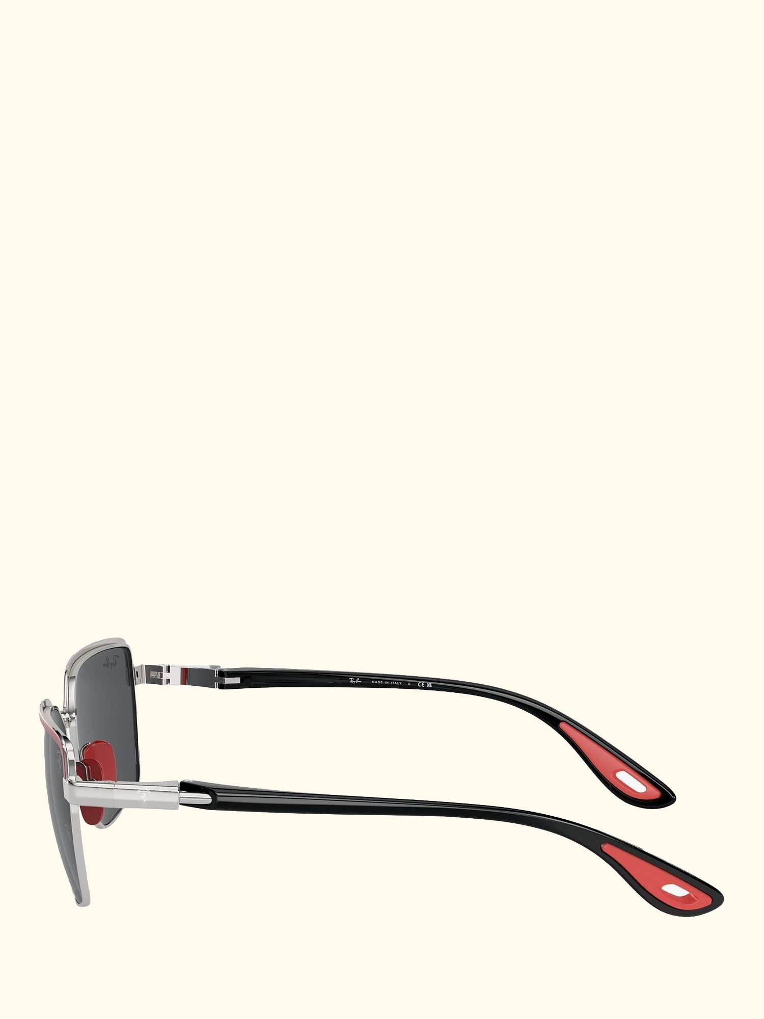 RB3743M Scuderia Ferrari Men's Rectangular Sunglasses