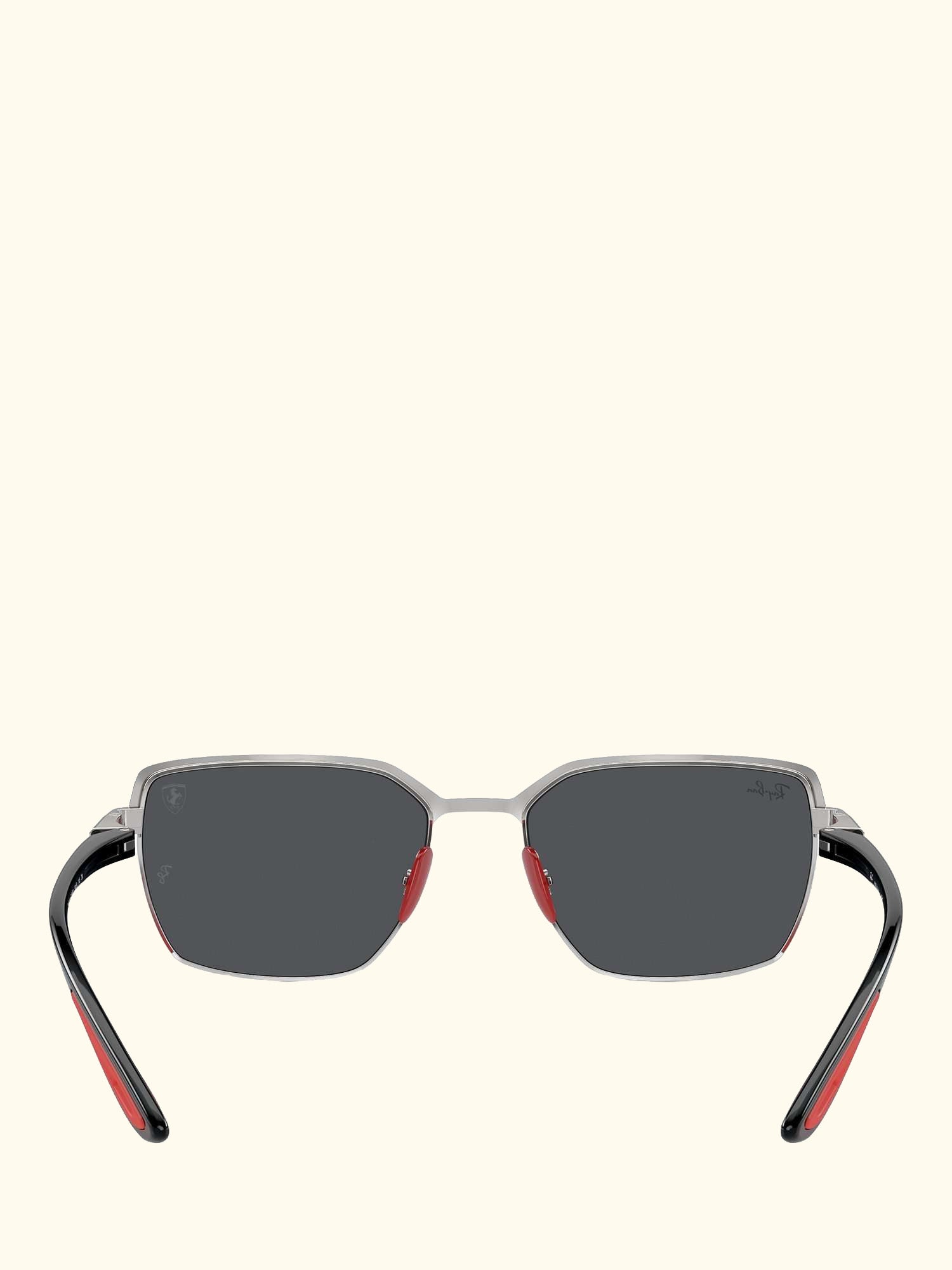 RB3743M Scuderia Ferrari Men's Rectangular Sunglasses