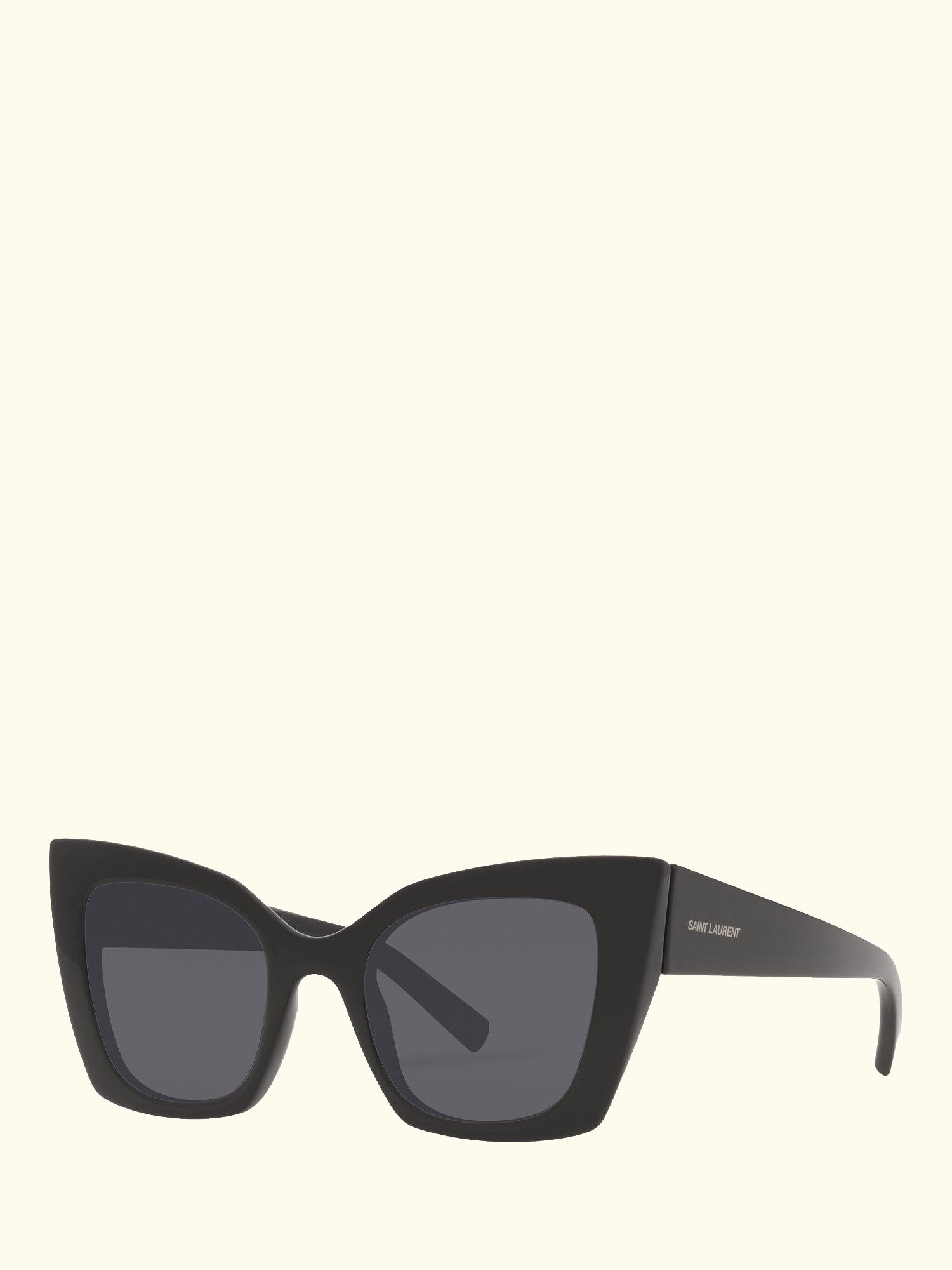 YS000413 Women's Cat's Eye Sunglasses, Black/Grey