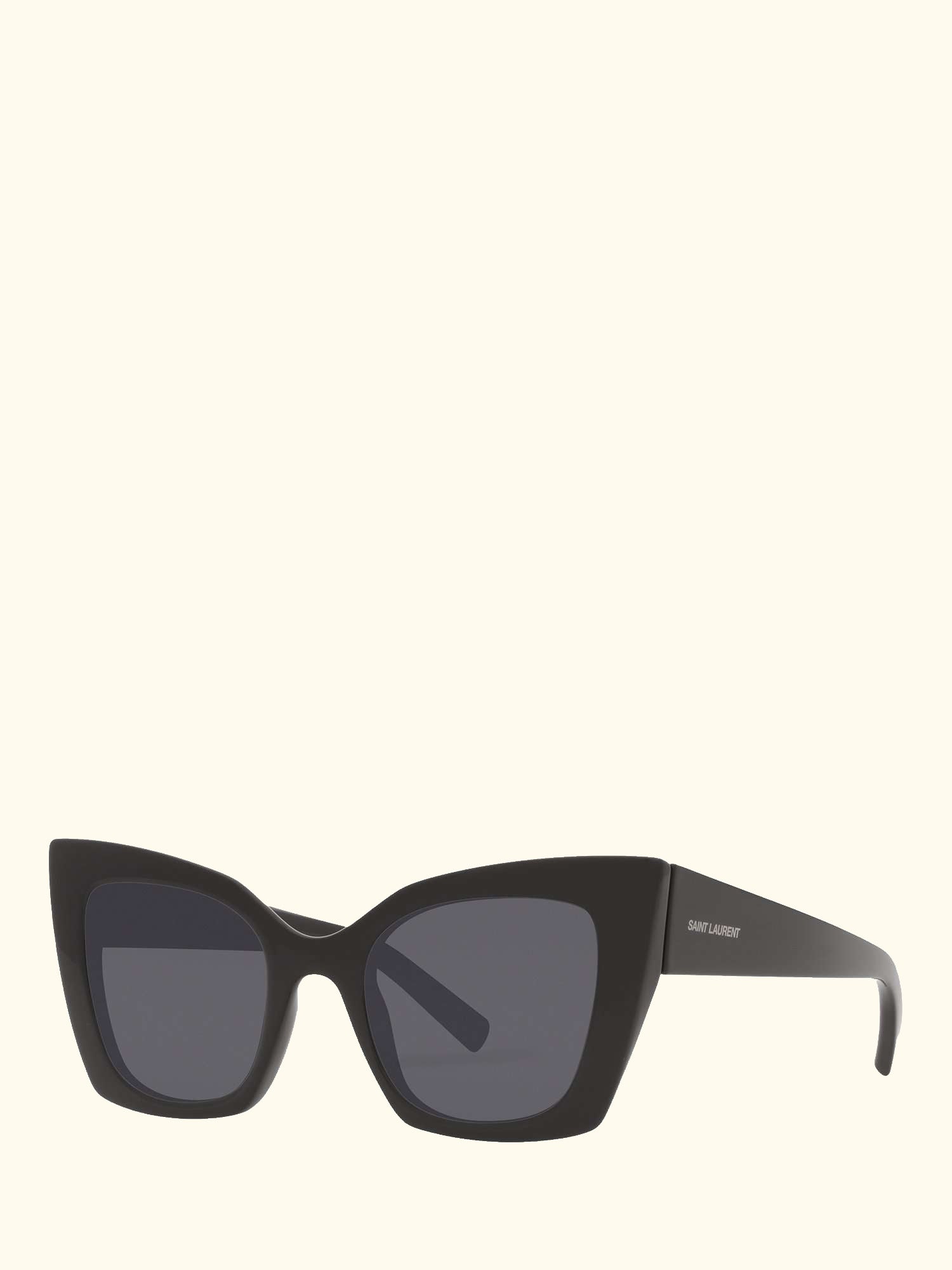 YS000413 Women's Cat's Eye Sunglasses, Black/Grey