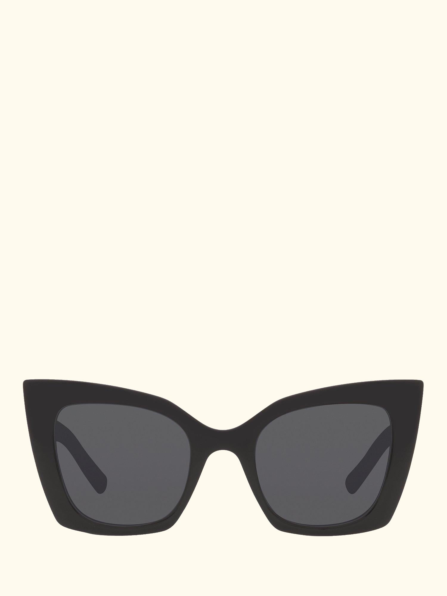 YS000413 Women's Cat's Eye Sunglasses, Black/Grey