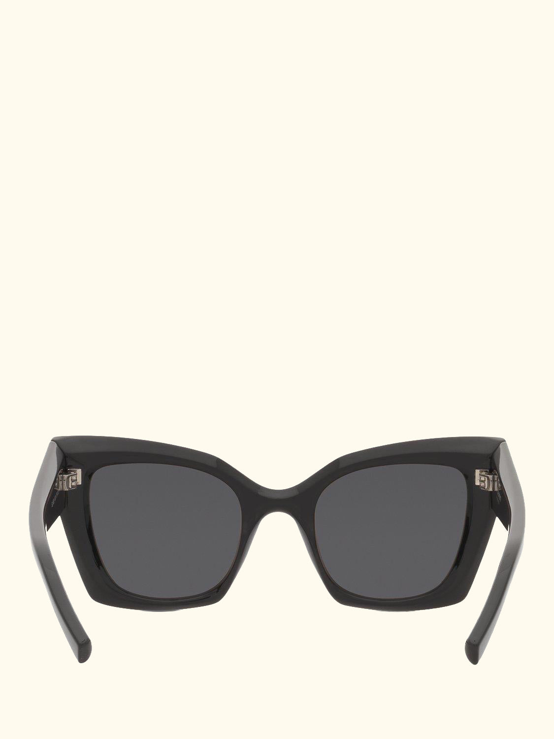 YS000413 Women's Cat's Eye Sunglasses, Black/Grey