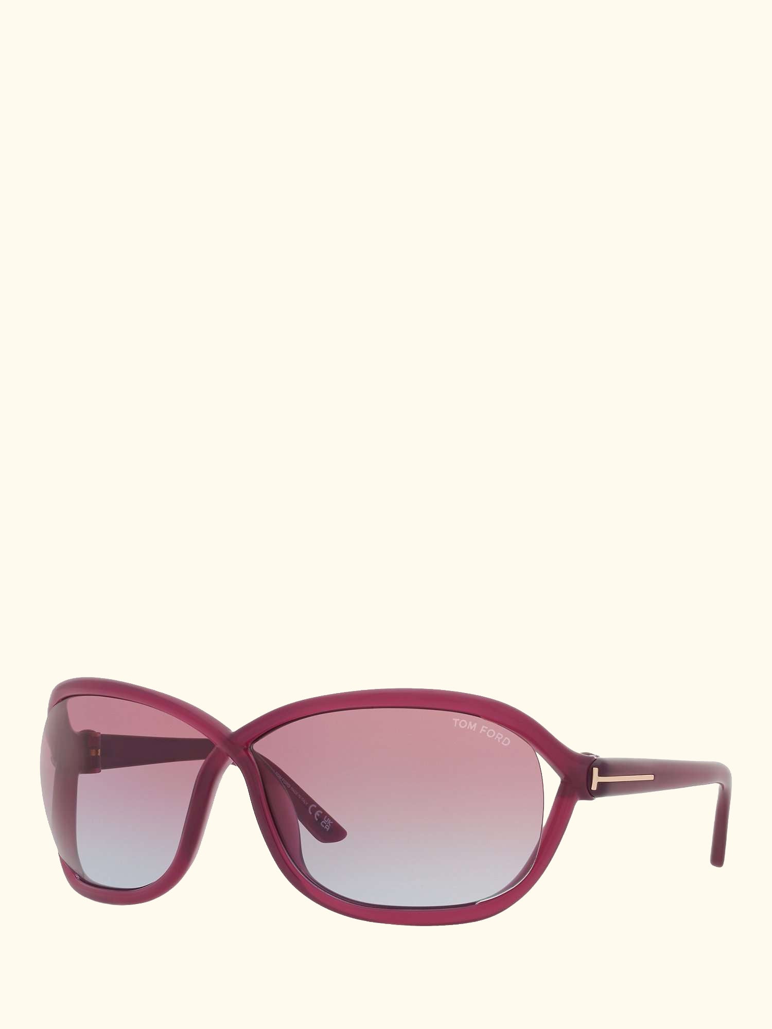 TR001753 Women's Wrap Sunglasses, Pink