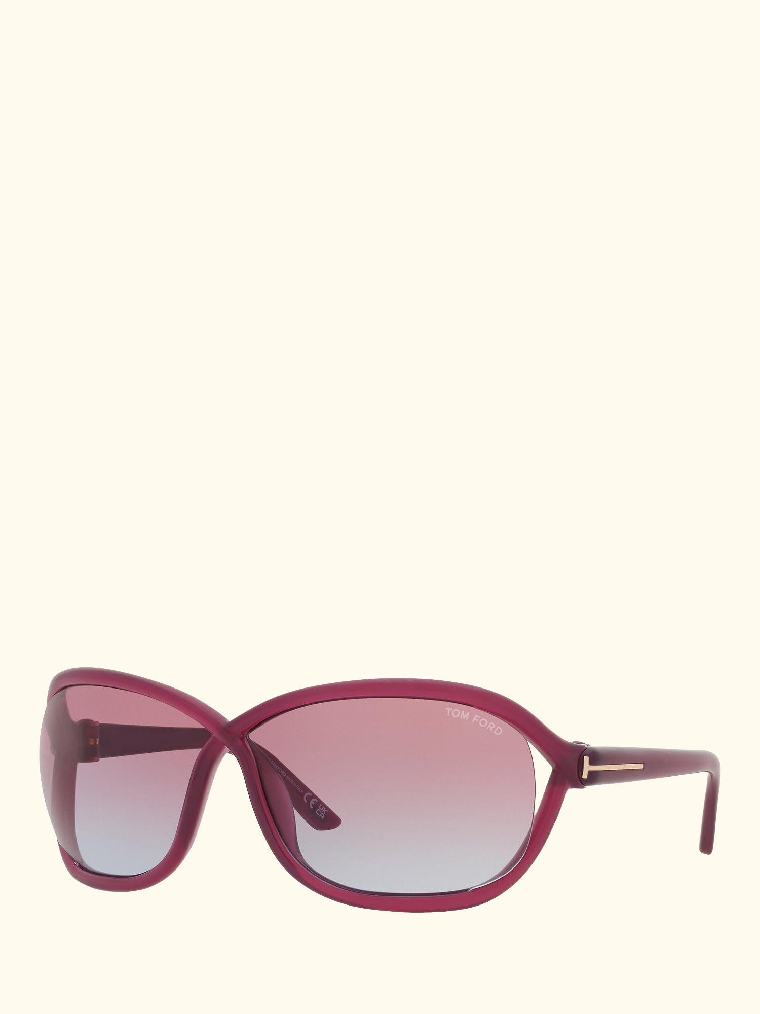 TR001753 Women's Wrap Sunglasses, Pink
