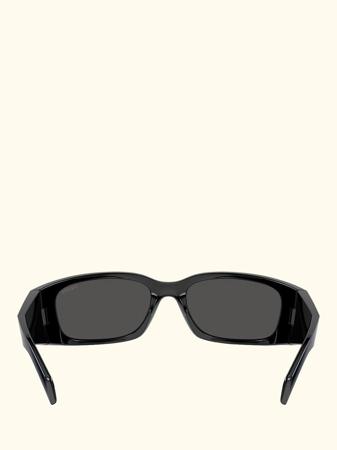 PR A14S Women's Wrap Sunglasses, Black/Grey
