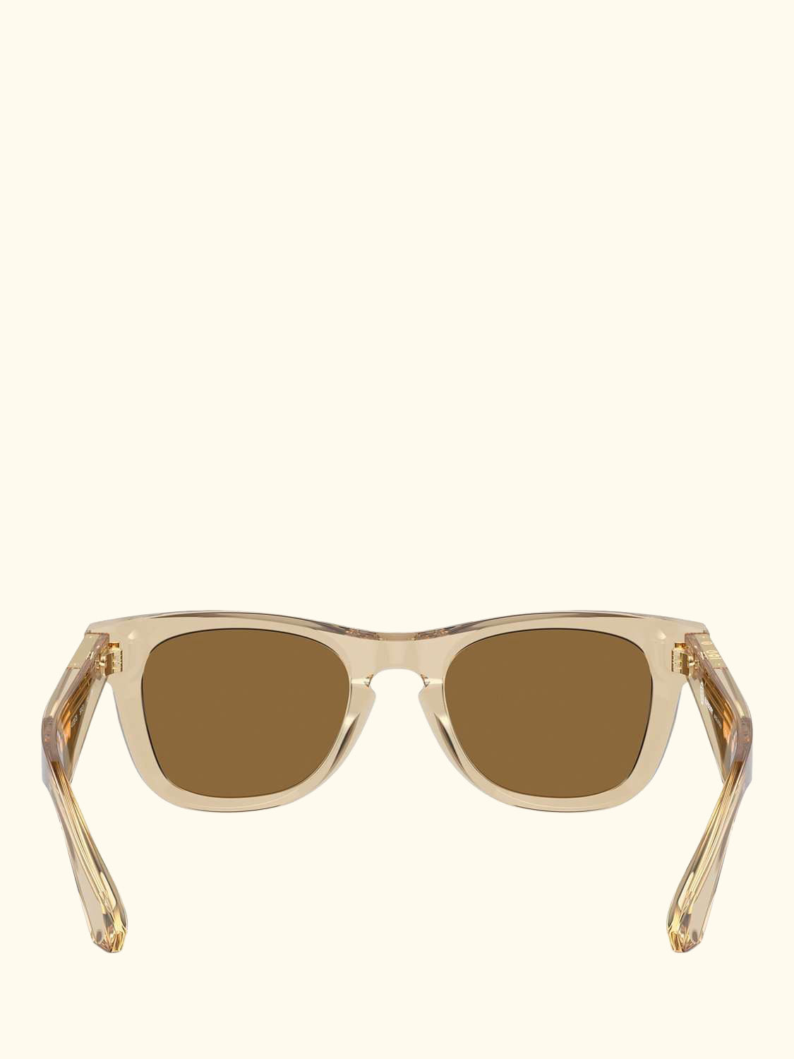 BE4426 Men's D-Frame Sunglasses, Clear Beige/Brown