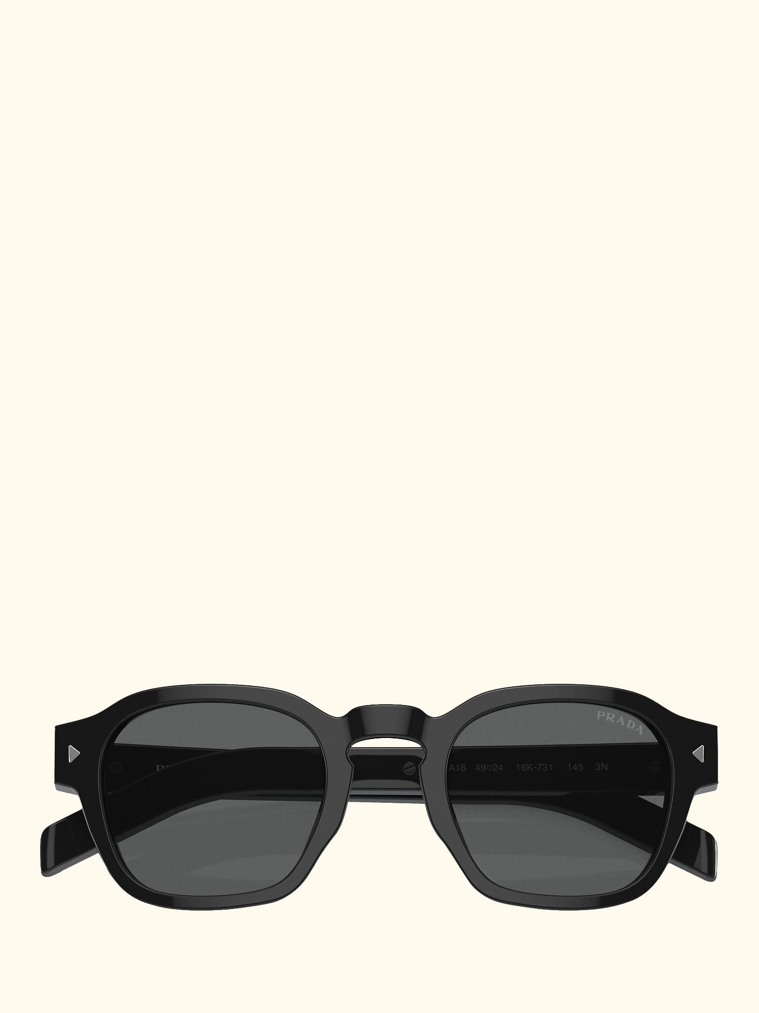 PR A16S Men's Phantos Sunglasses, Black/Grey