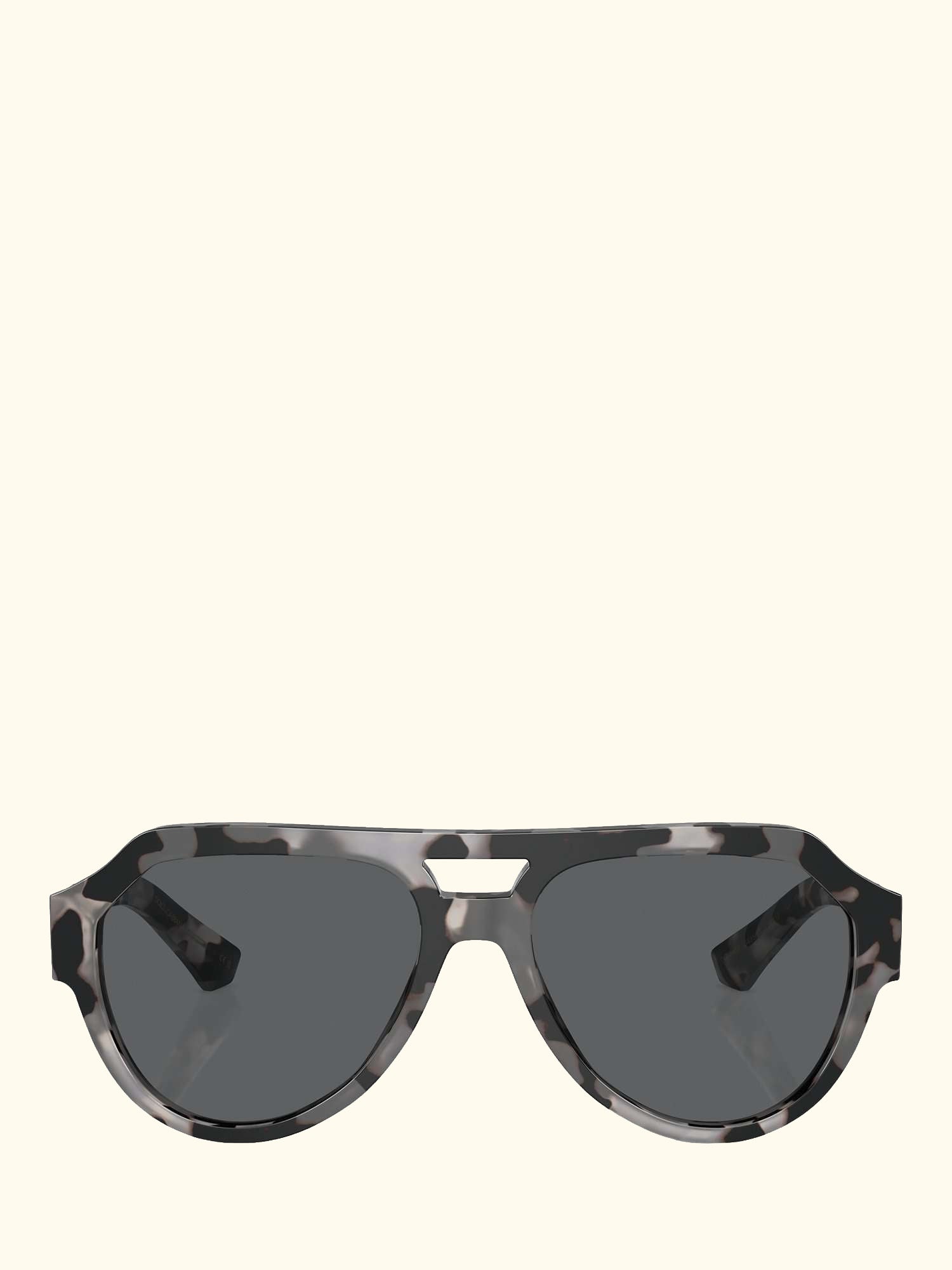 DG4466 Unisex Aviator Sunglasses, Havana Grey