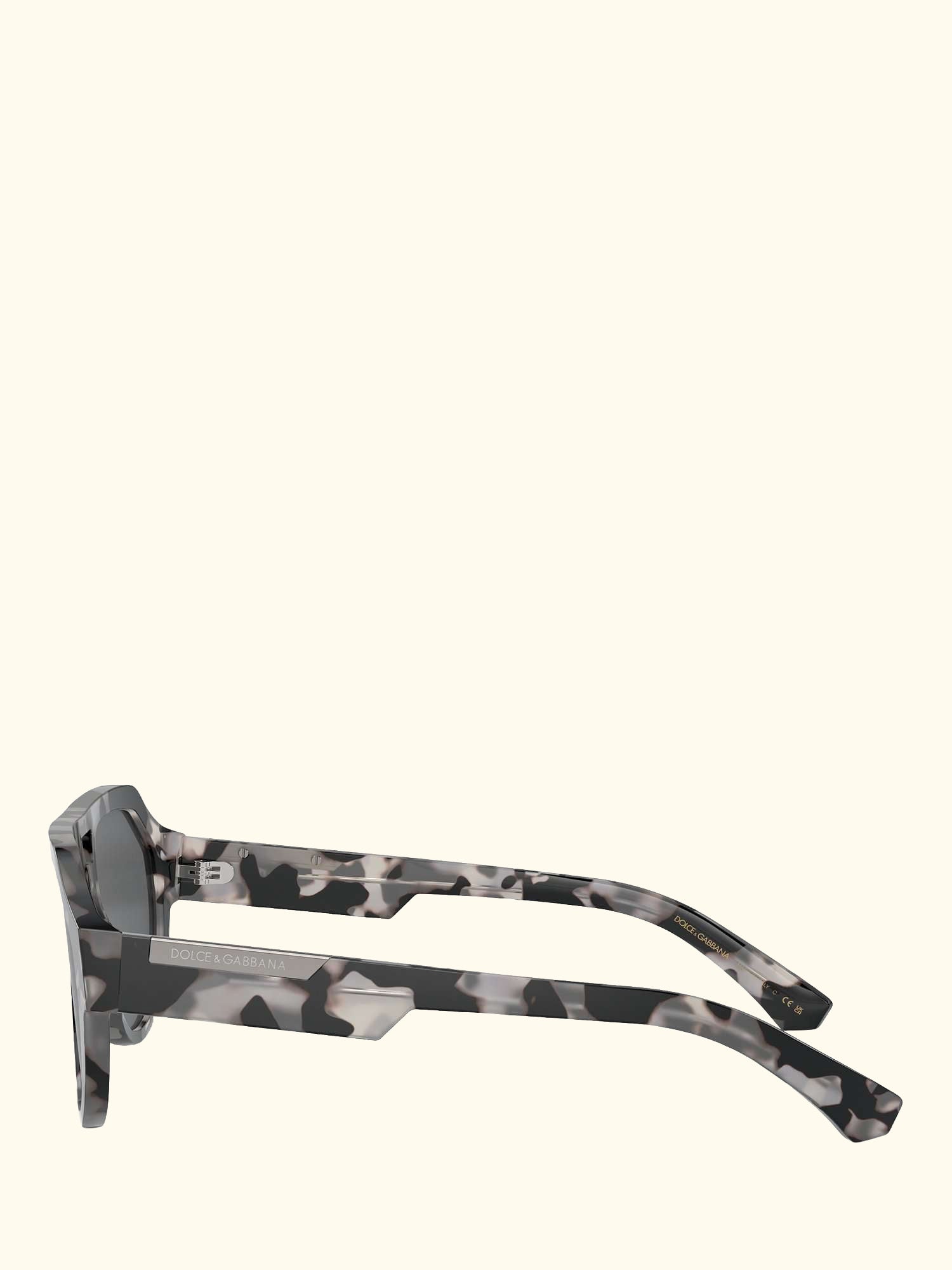 DG4466 Unisex Aviator Sunglasses, Havana Grey