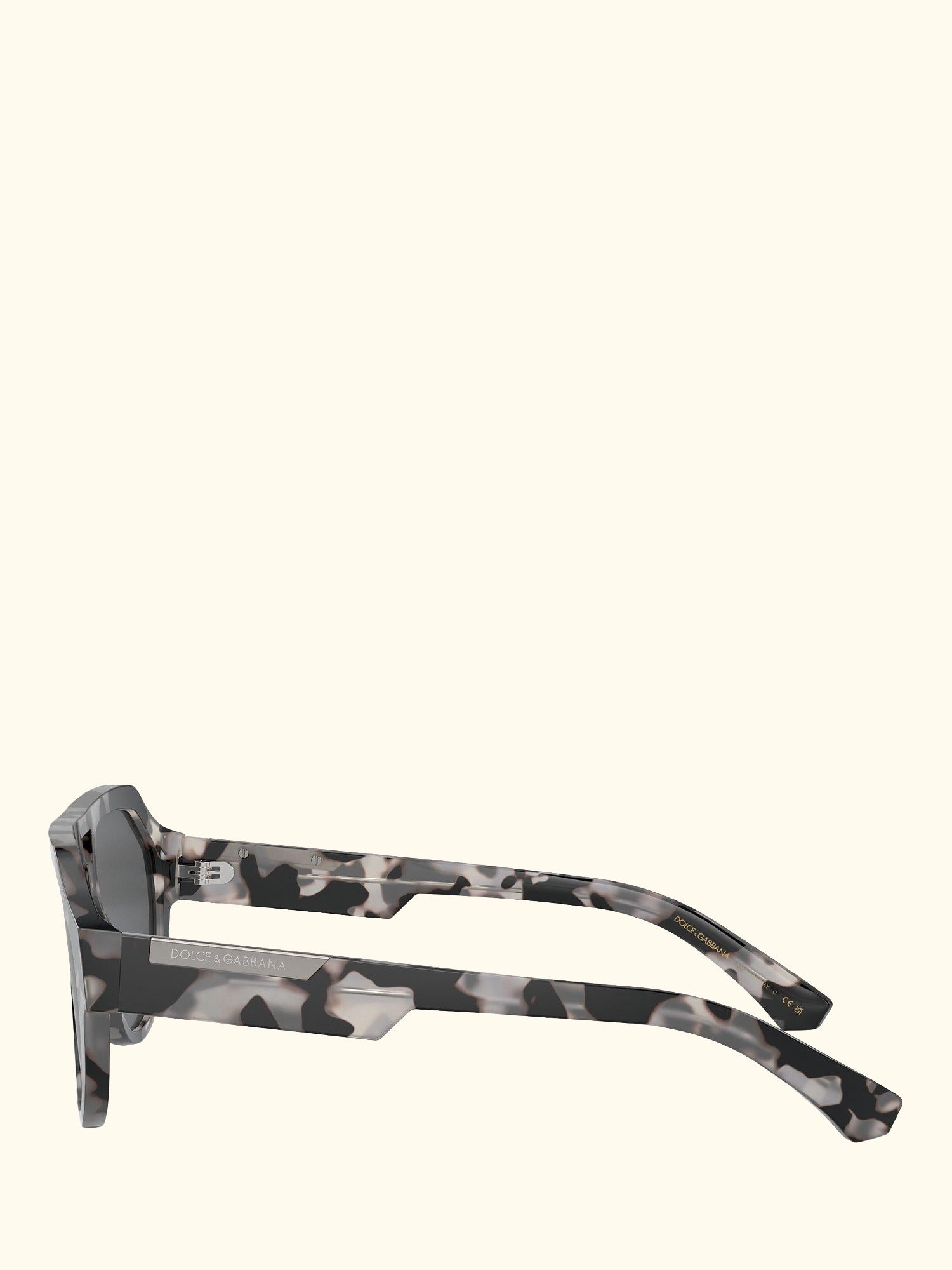 DG4466 Unisex Aviator Sunglasses, Havana Grey