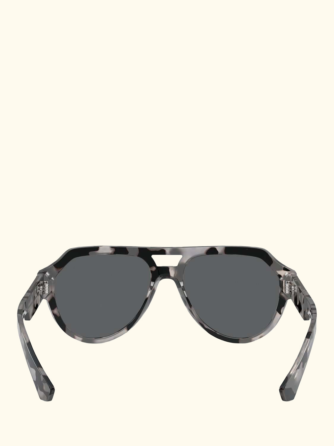 DG4466 Unisex Aviator Sunglasses, Havana Grey