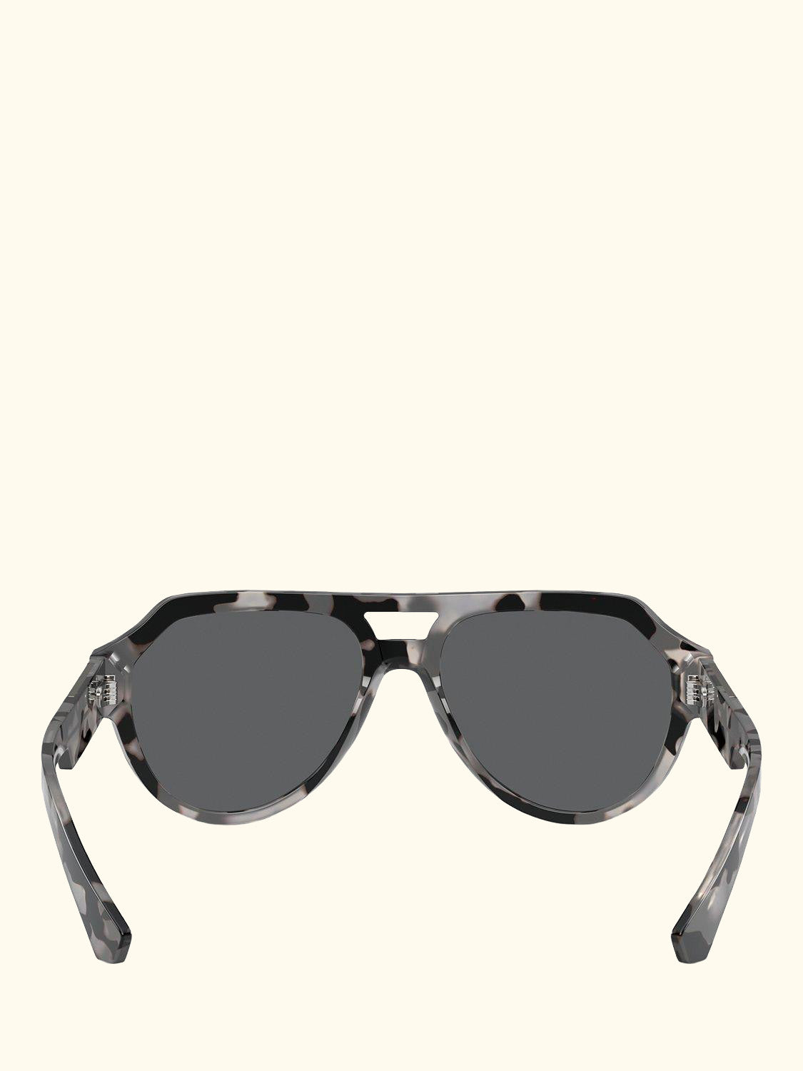 DG4466 Unisex Aviator Sunglasses, Havana Grey