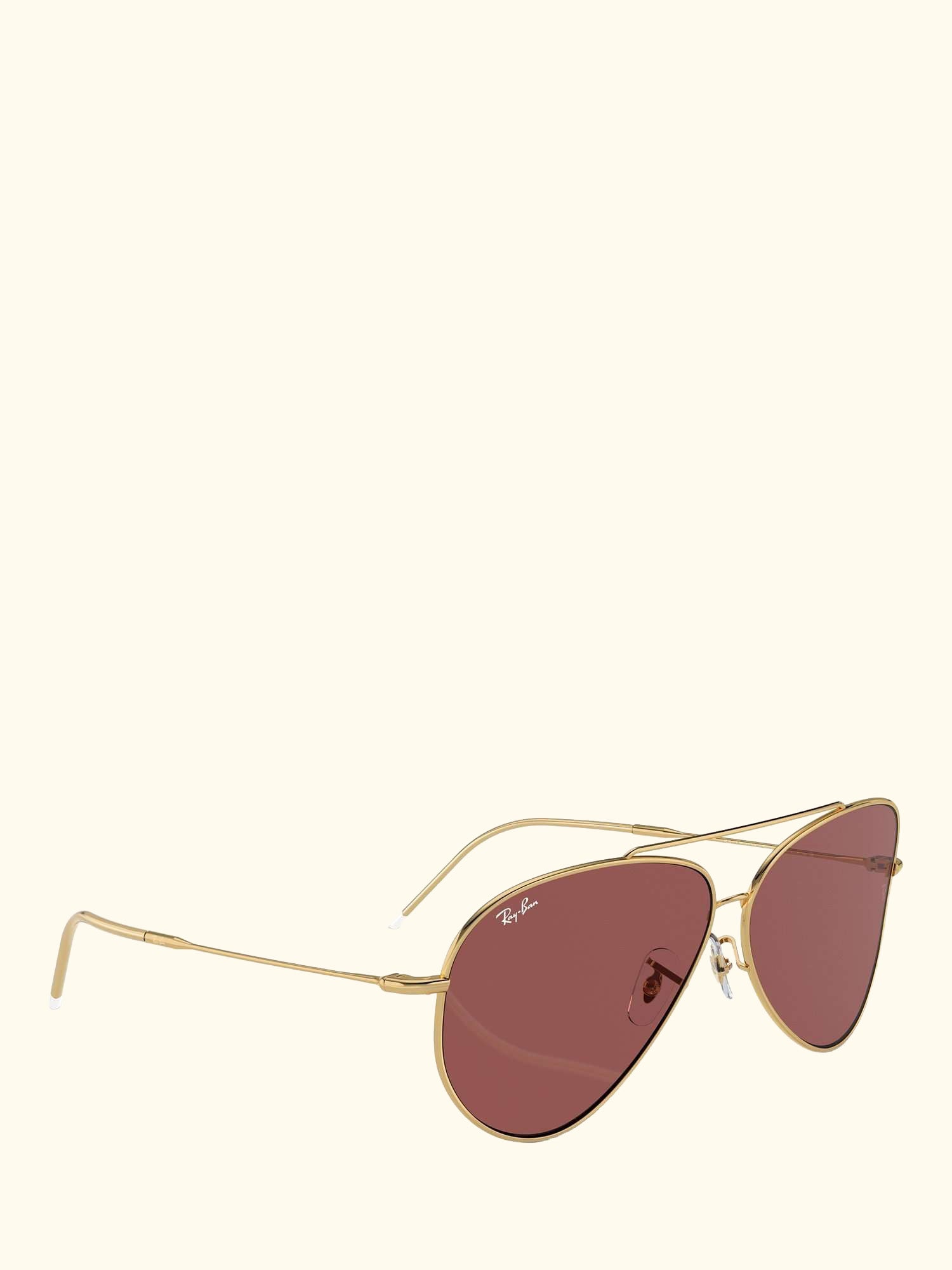 RBR0101S Unisex Aviator Sunglasses, Gold