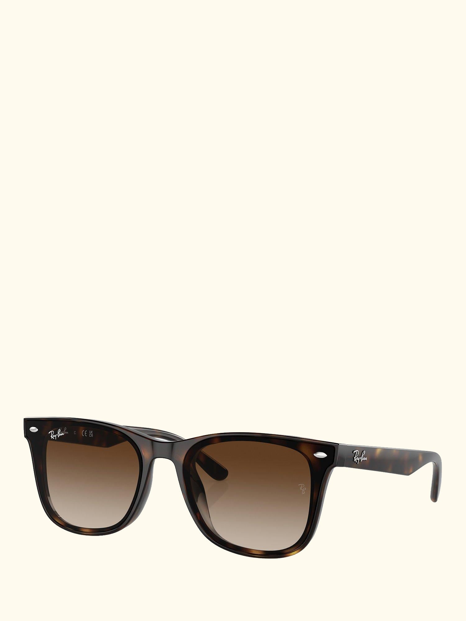 RB4420 Men's Rectangular Sunglasses, Havana