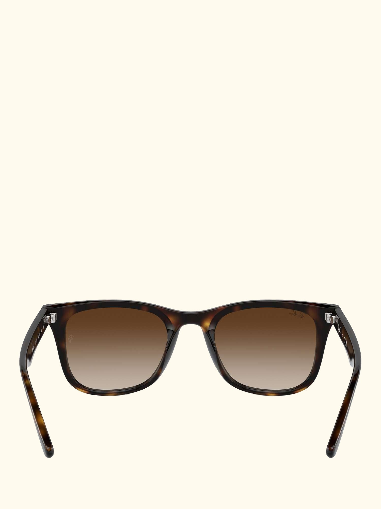 RB4420 Men's Rectangular Sunglasses, Havana