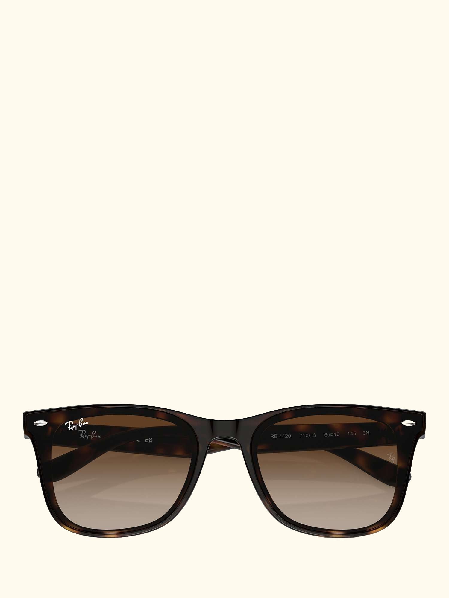 RB4420 Men's Rectangular Sunglasses, Havana
