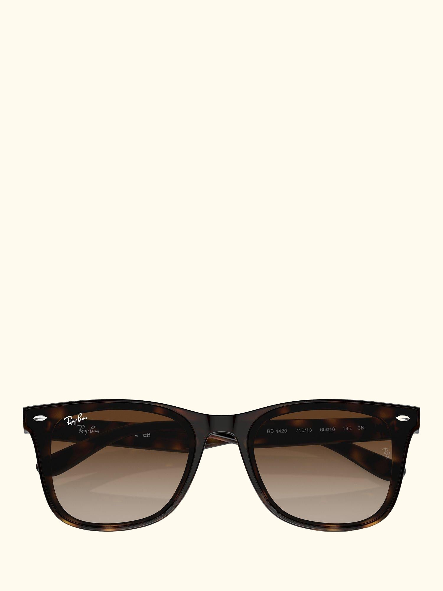 RB4420 Men's Rectangular Sunglasses, Havana