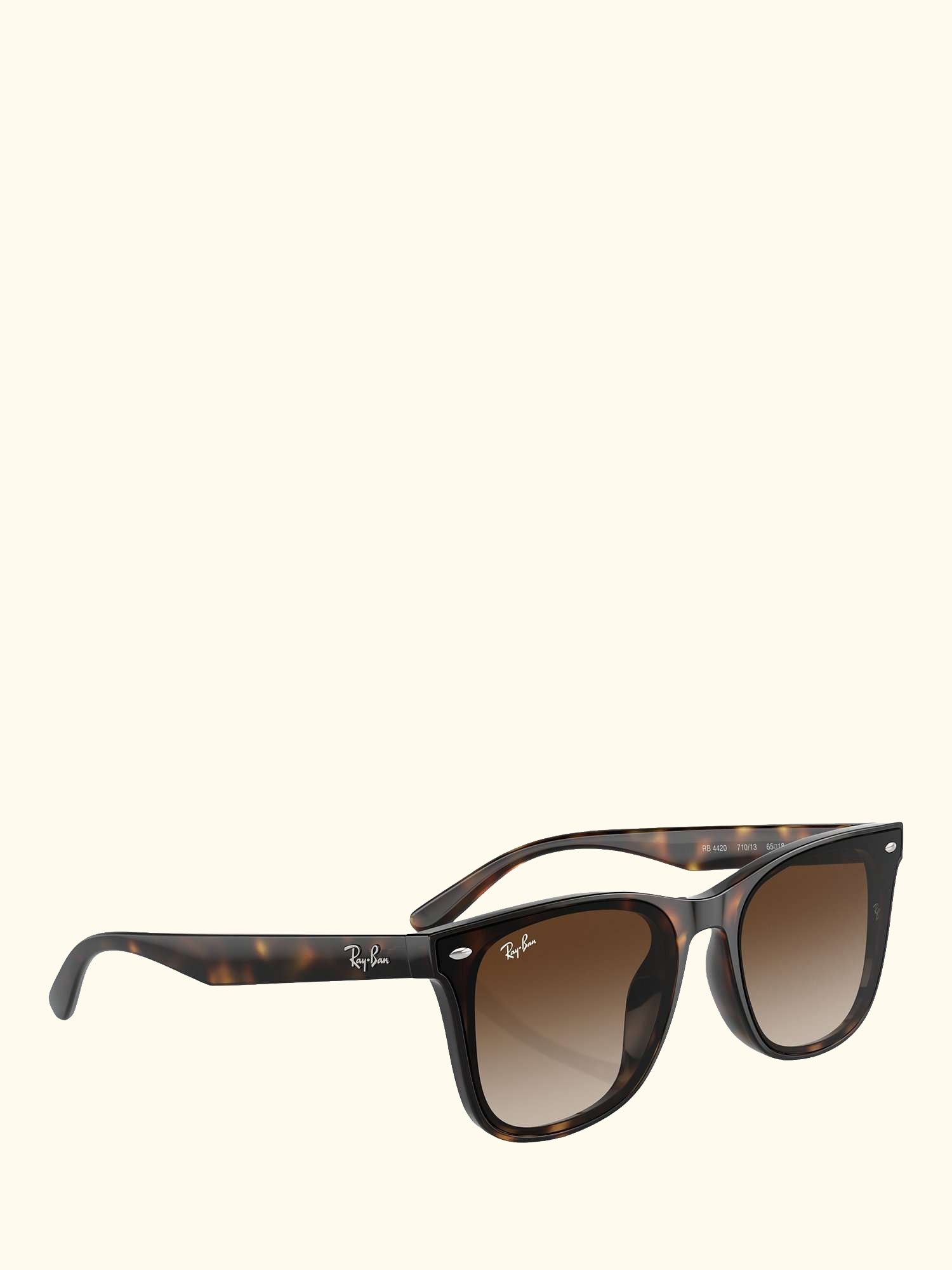 RB4420 Men's Rectangular Sunglasses, Havana