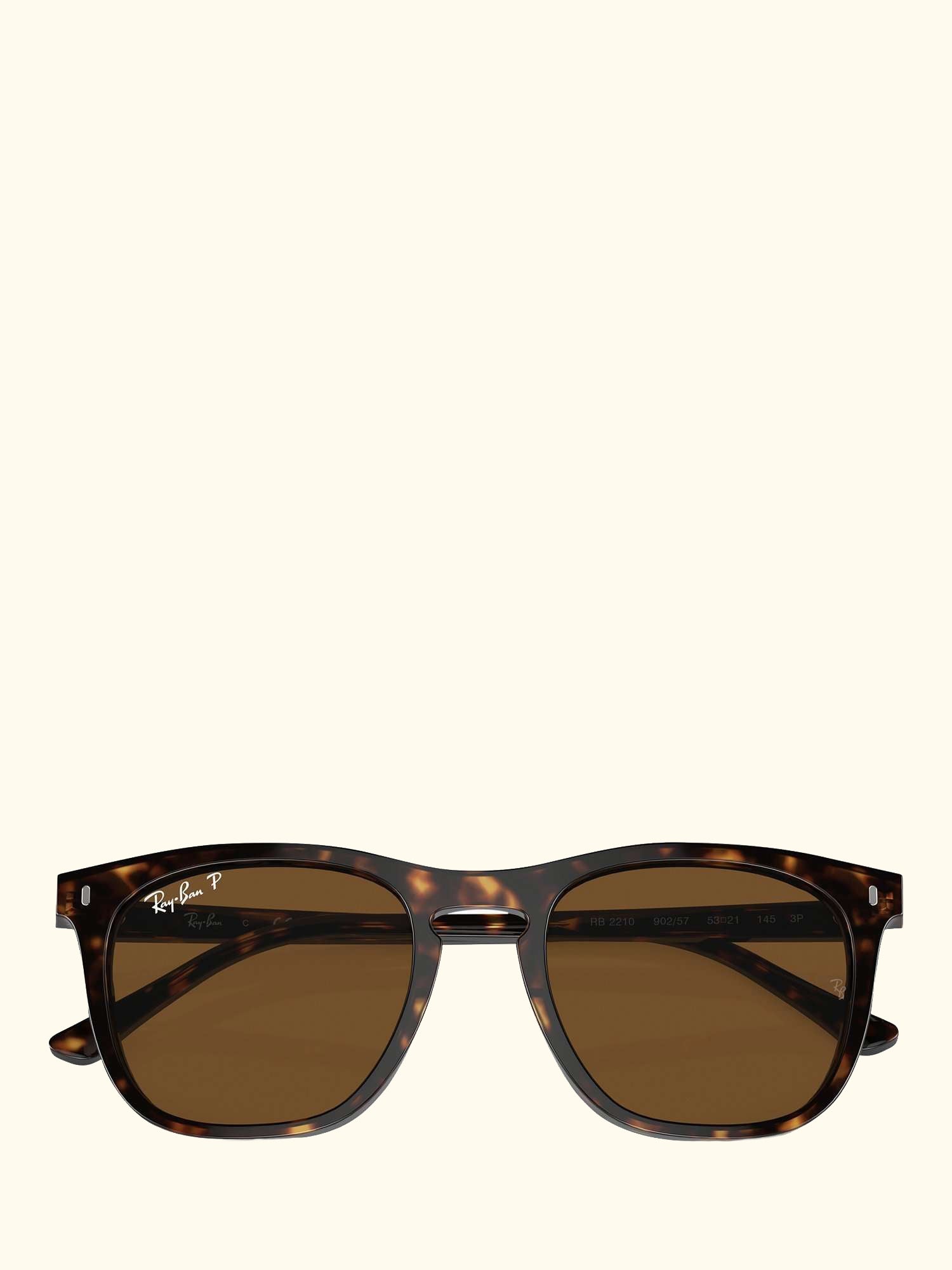 RB2210 Men's Polarised Rectangular Sunglasses