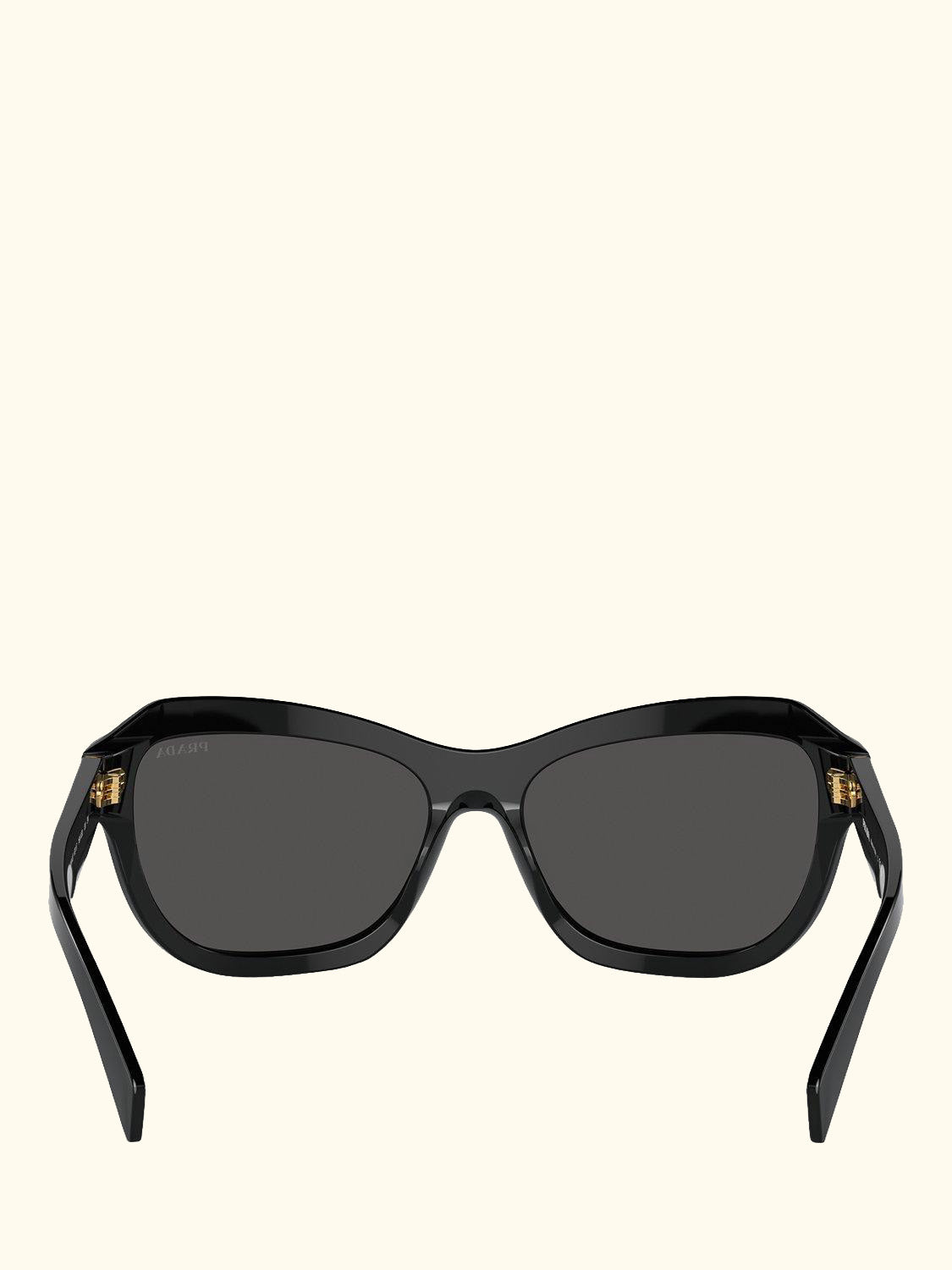 PRA27S Women's Cat's Eye Sunglasses, Black/Grey