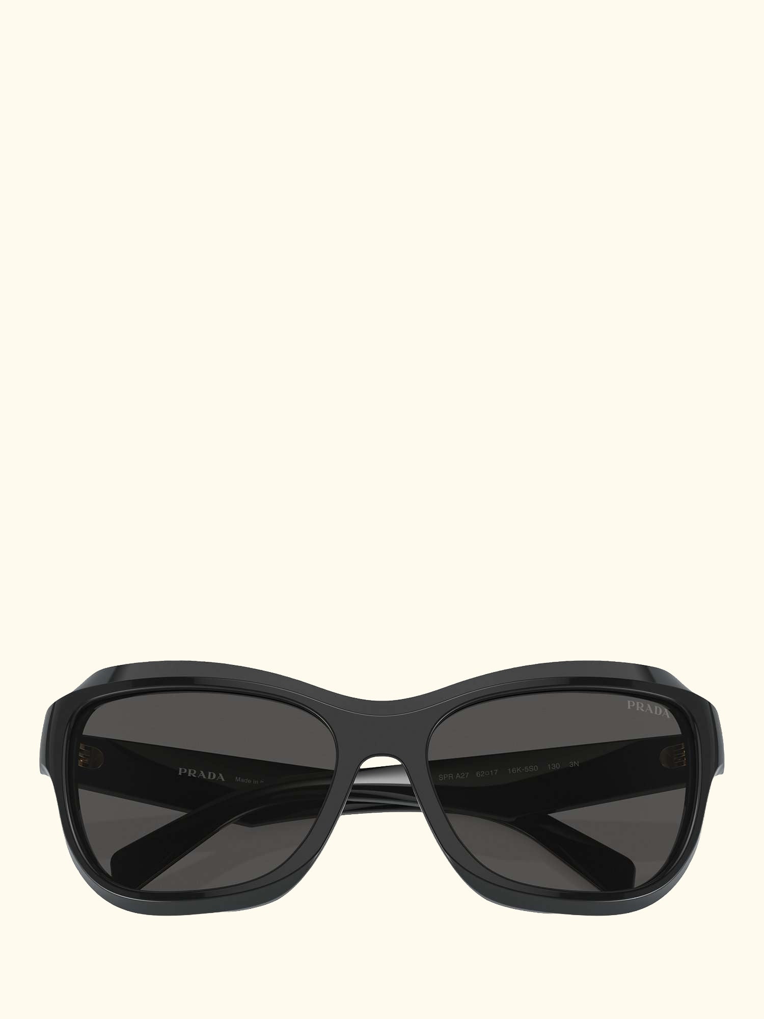 PRA27S Women's Cat's Eye Sunglasses, Black/Grey