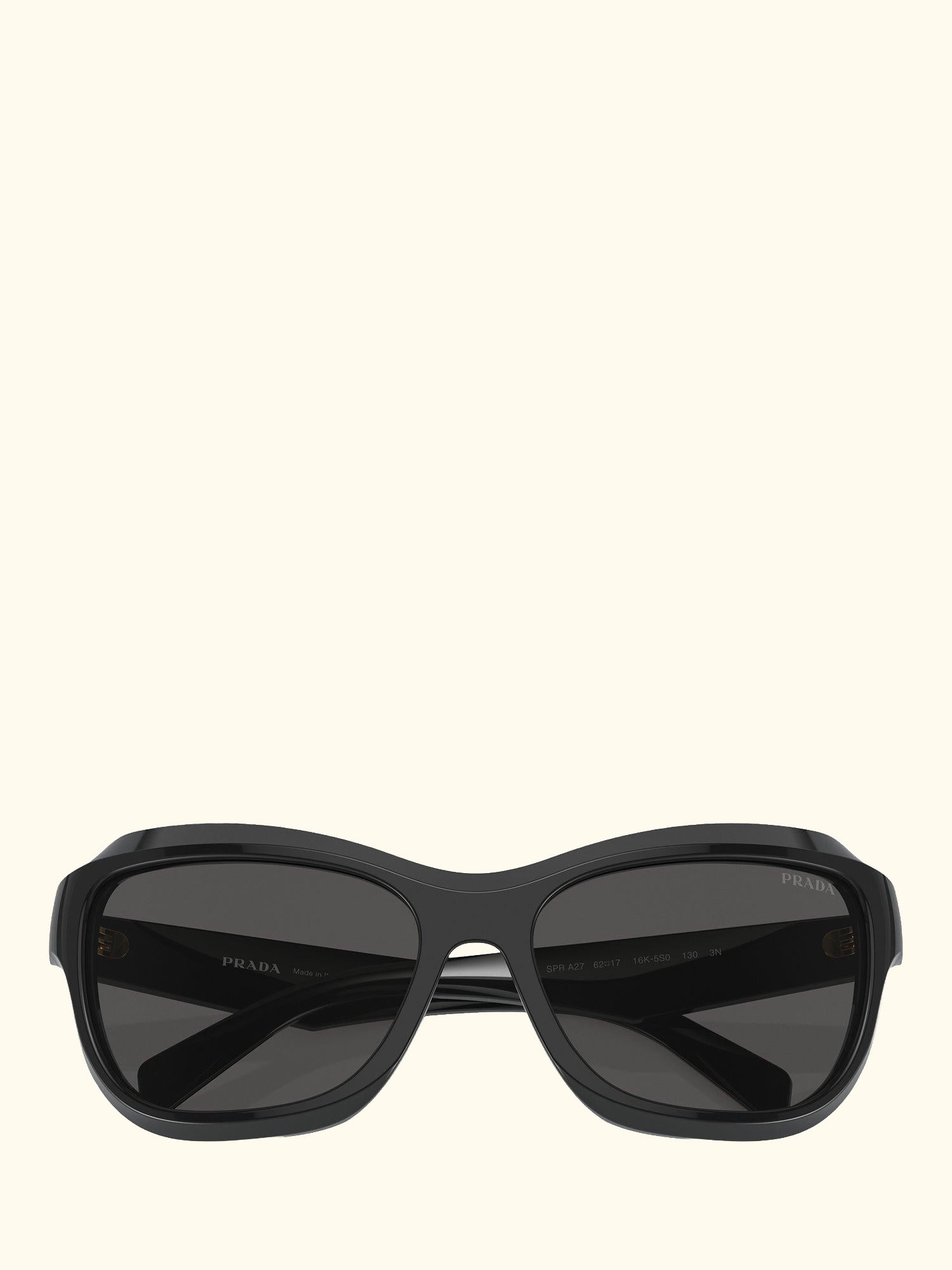 PRA27S Women's Cat's Eye Sunglasses, Black/Grey