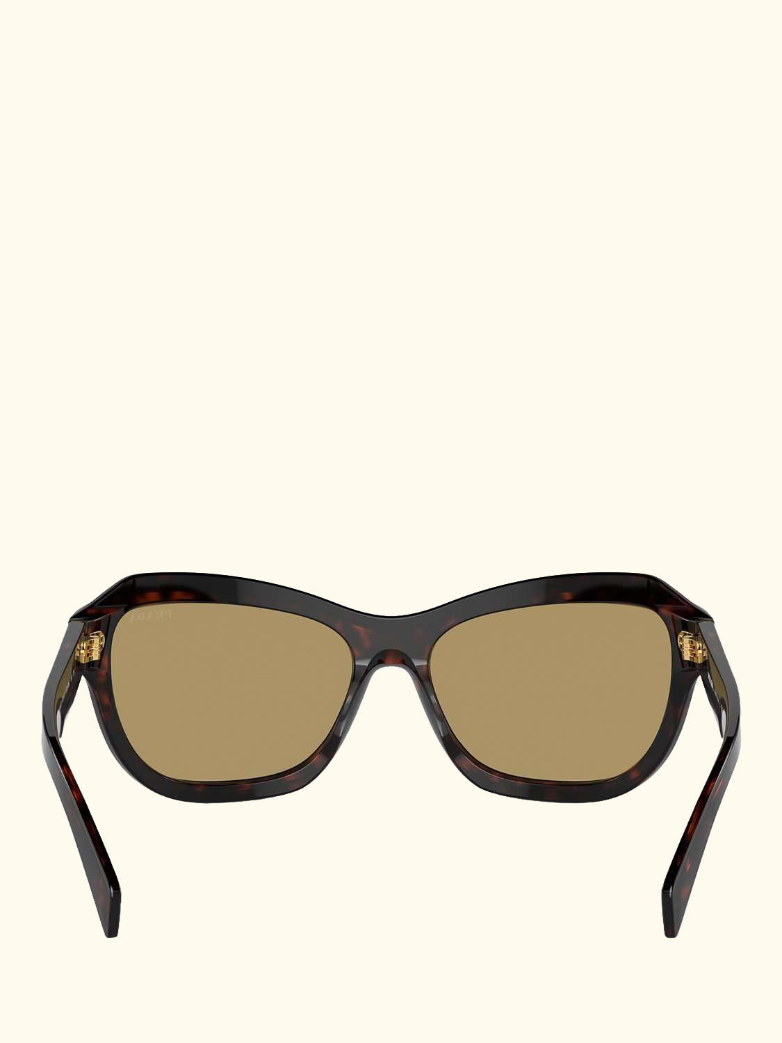 PRA27S Women's Rectangular Sunglasses, Tortoise/Brown
