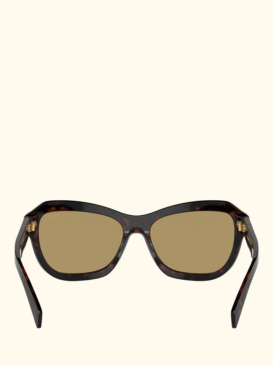 PRA27S Women's Rectangular Sunglasses, Tortoise/Brown
