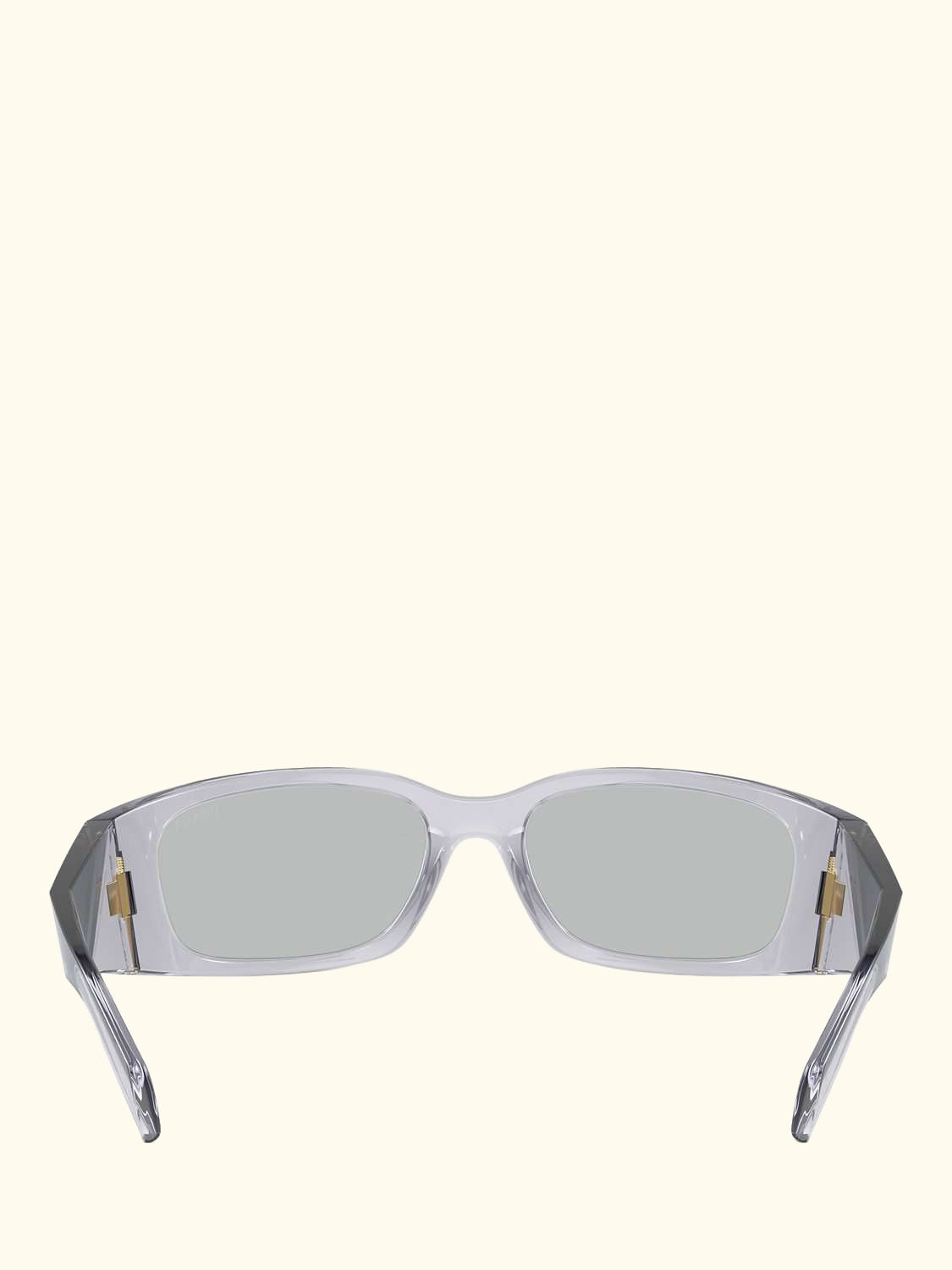 PR A14S Women's Wrap Sunglasses, Transparent Grey