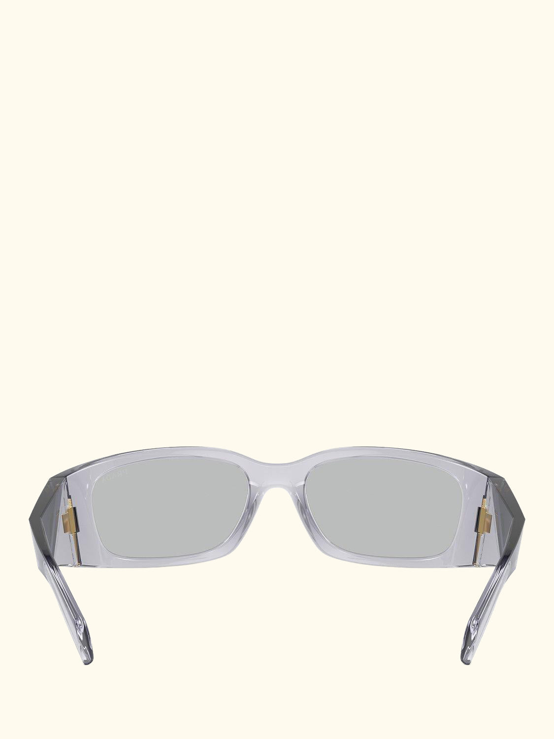 PR A14S Women's Wrap Sunglasses, Transparent Grey
