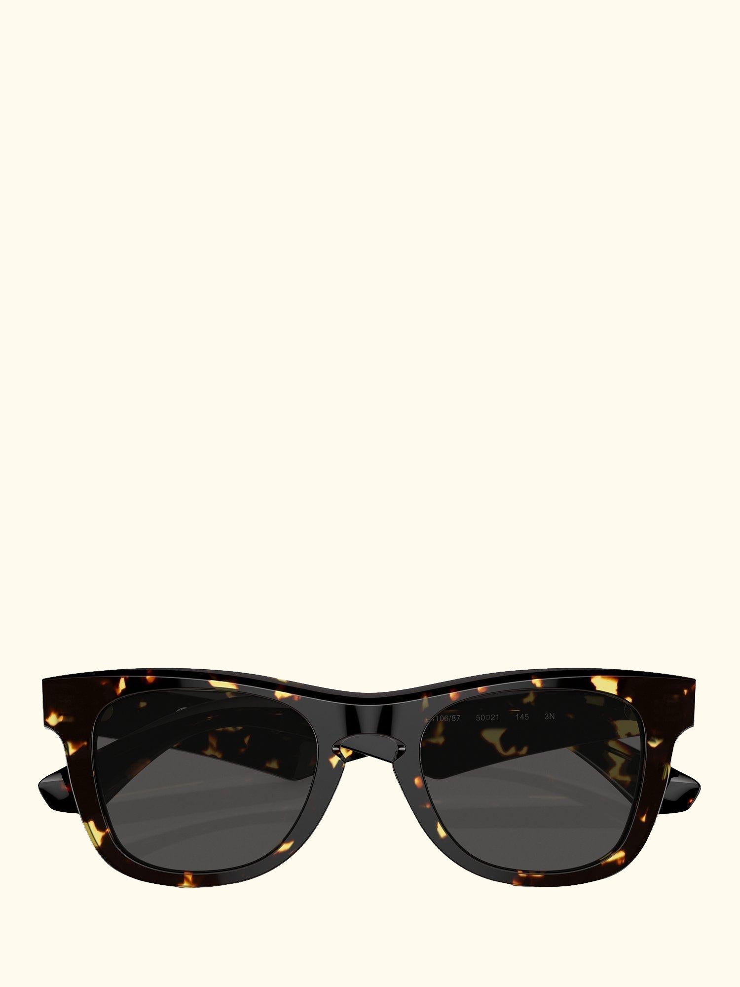 BE4426 Men's D-Frame Sunglasses, Dark Havana/Grey